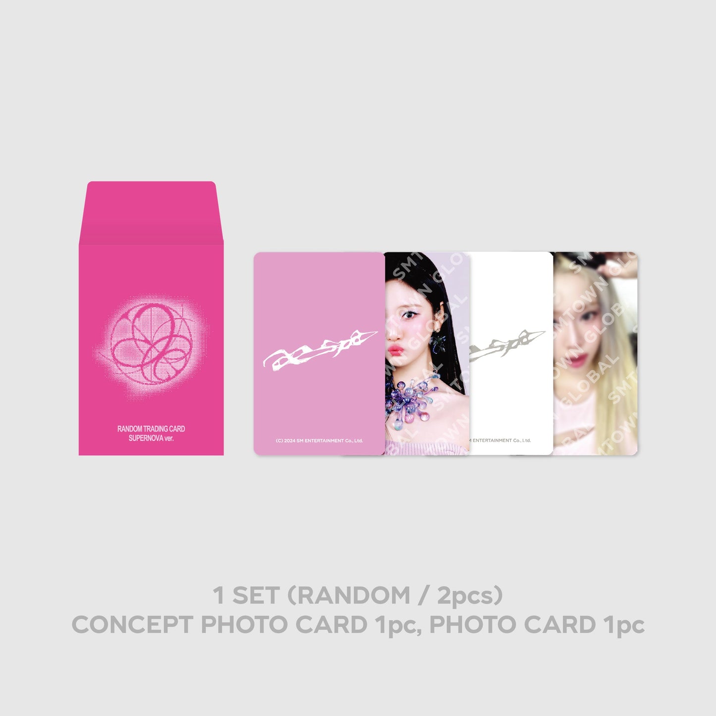 RANDOM TRADING CARD SET - aespa 'Armageddon : The Mystery Circle' POP-UP MD