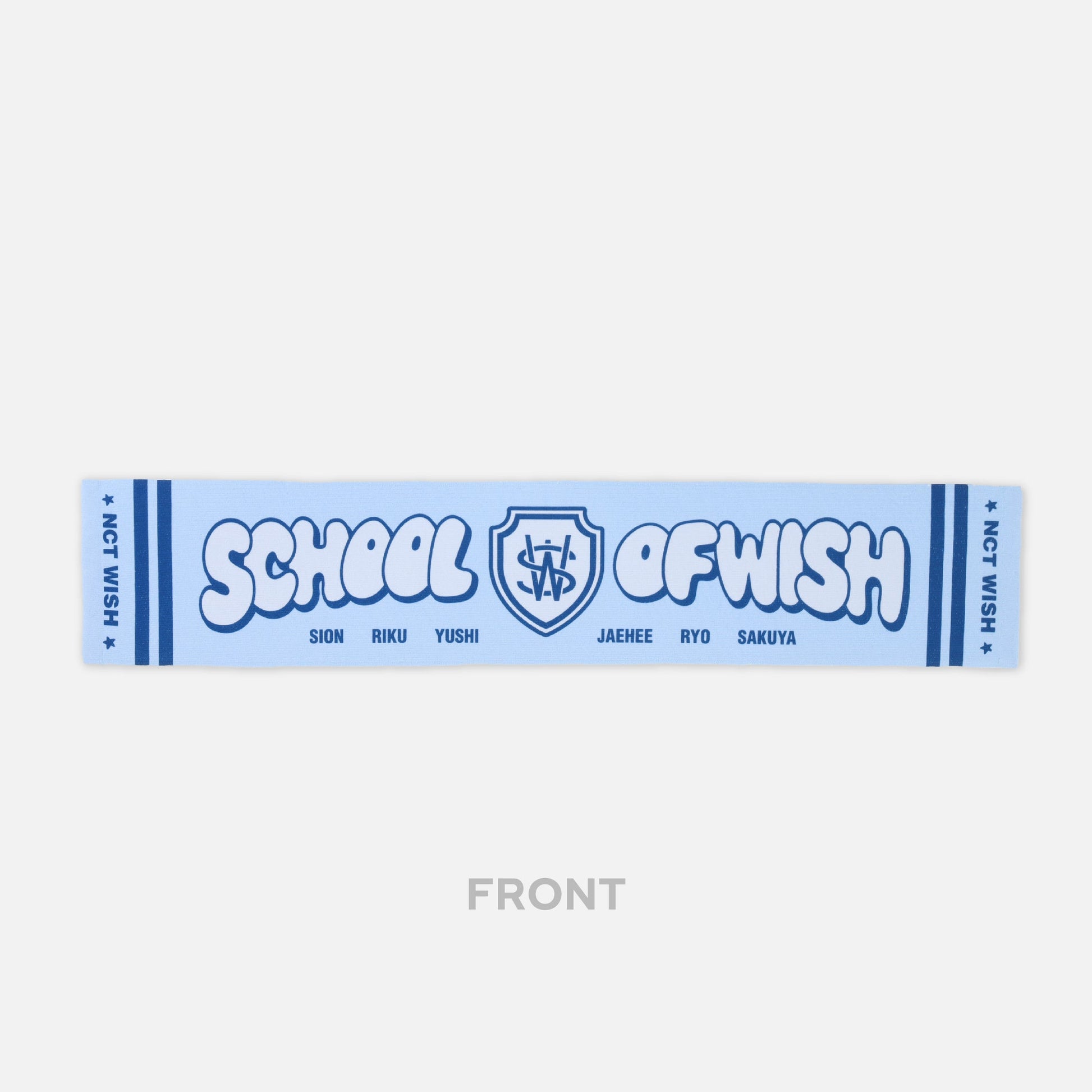 TOWEL SLOGAN SET - NCT WISH : SCHOOL of WISH