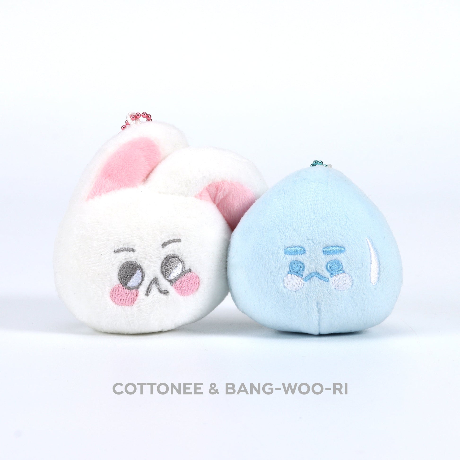 COTTONEE & BANG-WOO-RI MAGNET DOLL KEY RING SET - 2024 SUHO CONCERT 'SU : HOME' MD