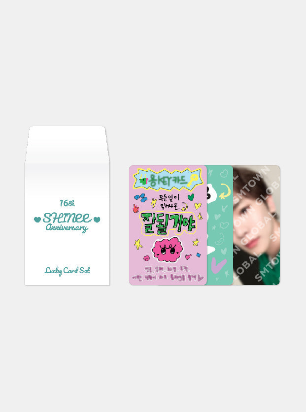 LUCKY CARD SET - SHINee 16th Anniversary MD