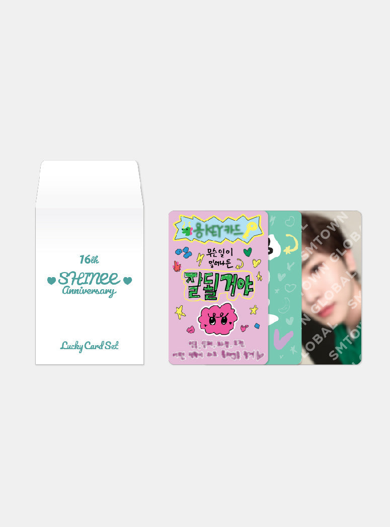 LUCKY CARD SET - SHINee 16th Anniversary MD