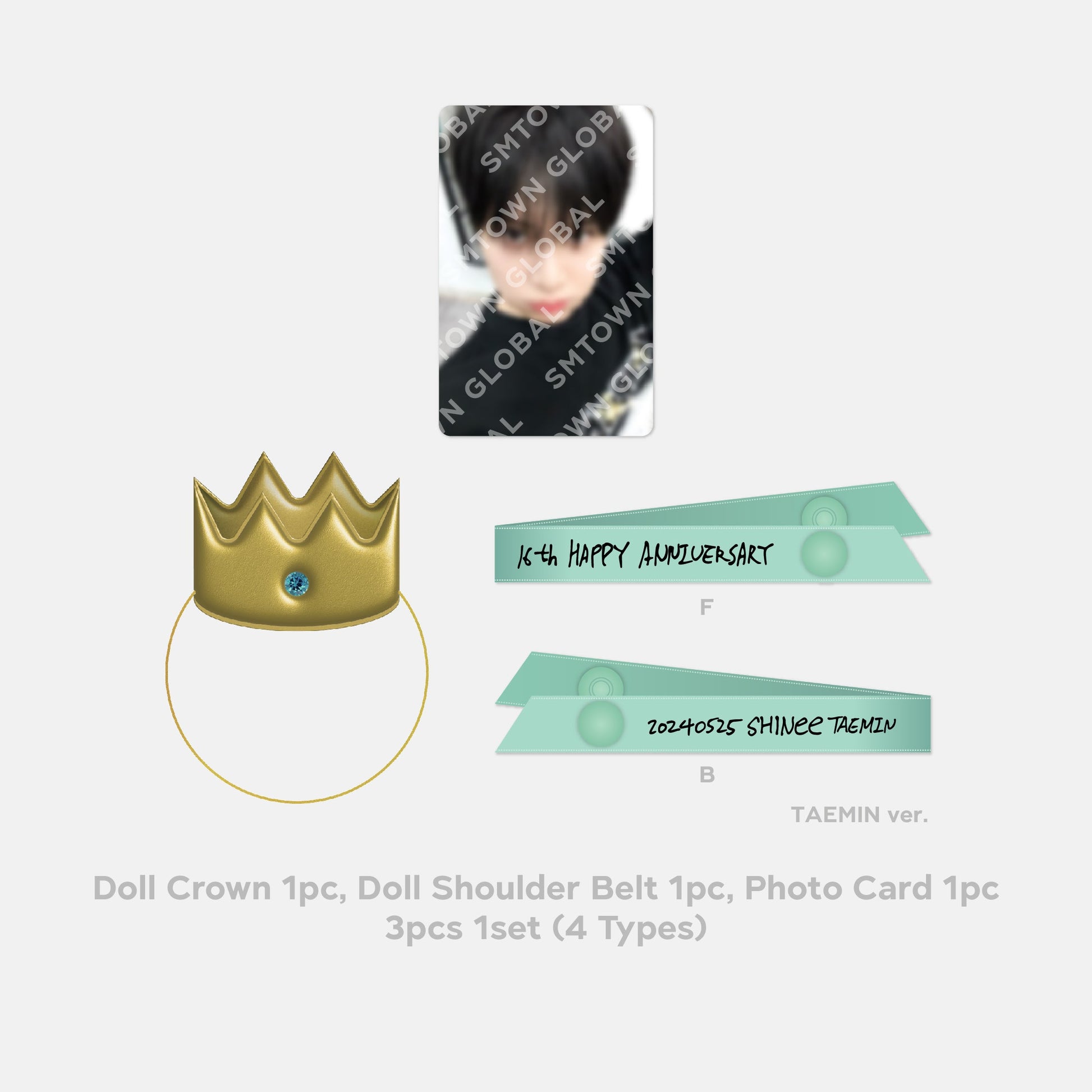 DOLL PROP SET - SHINee 16th Anniversary MD