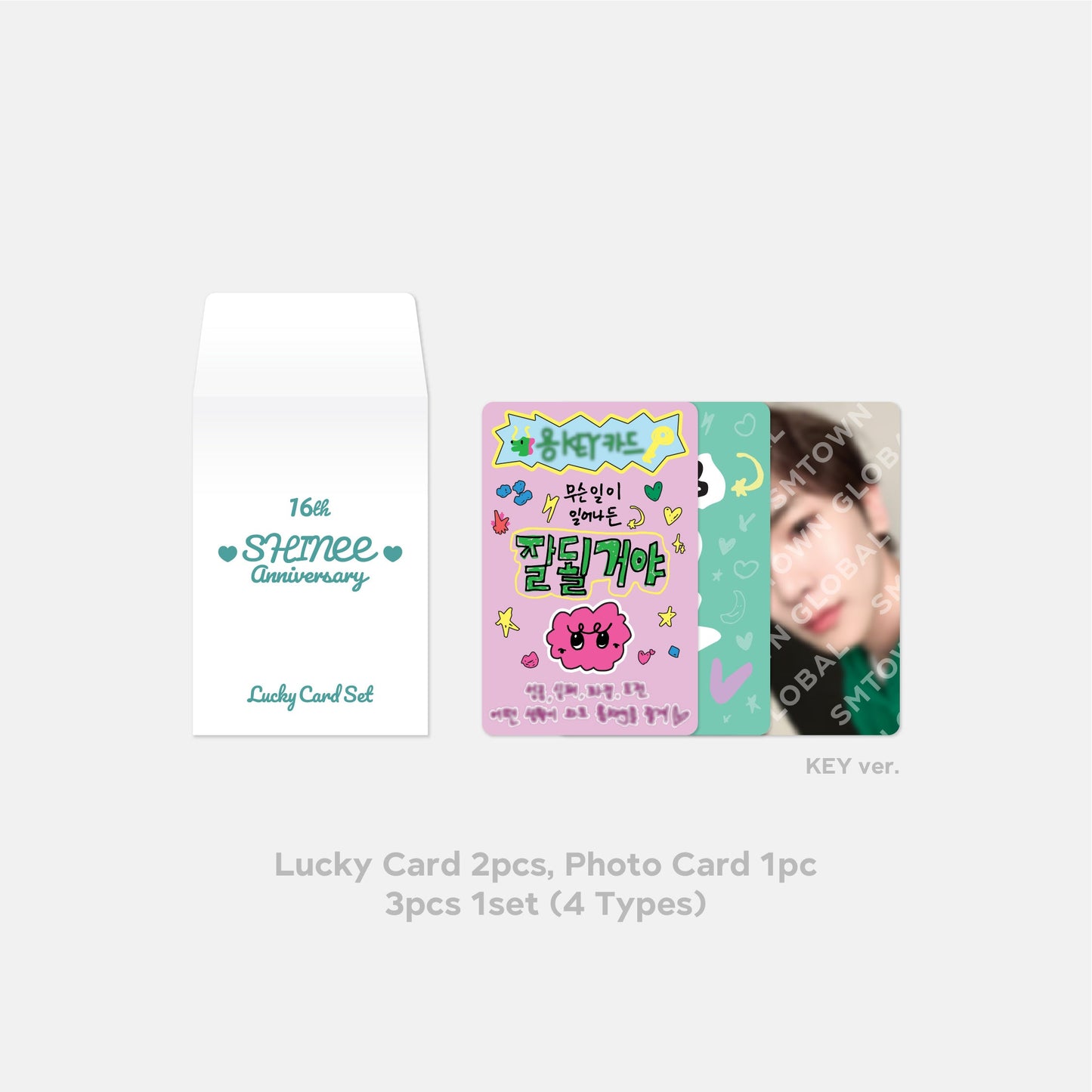 LUCKY CARD SET - SHINee 16th Anniversary MD