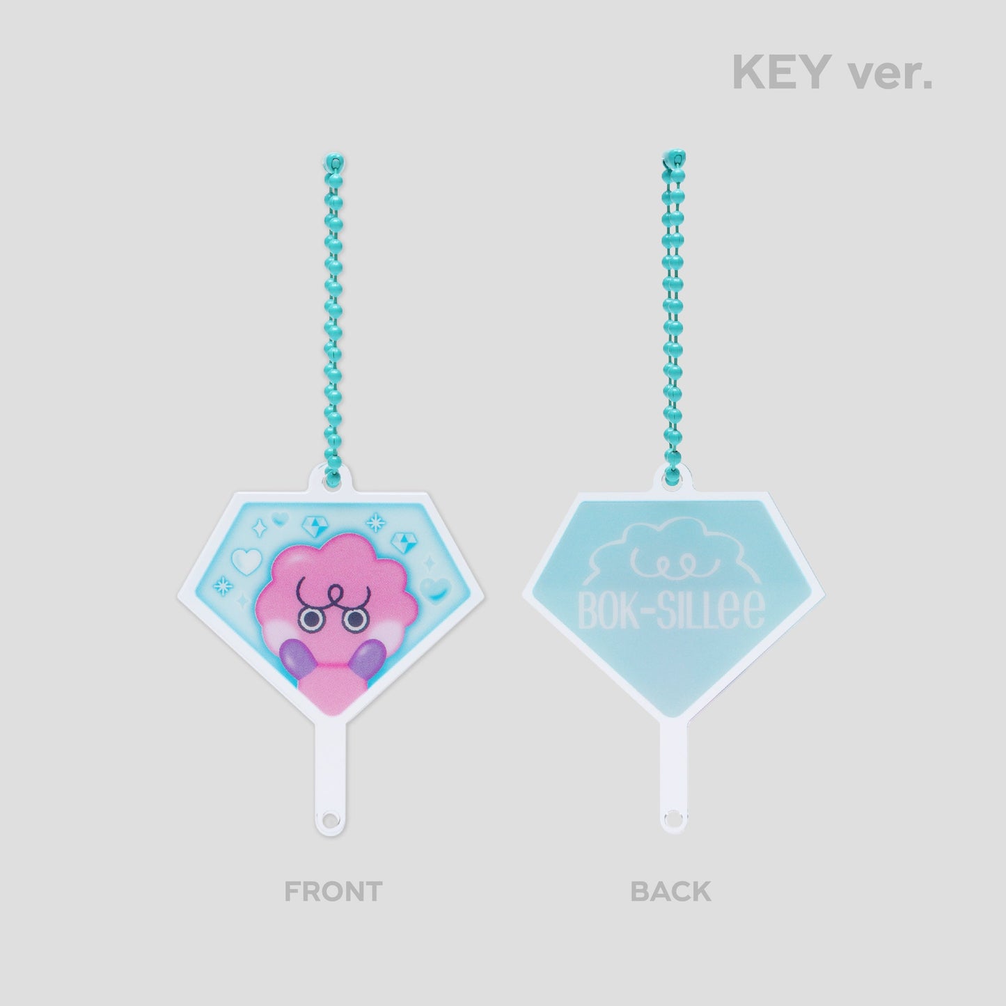 MINI FAN KEY RING - SHINee WORLD Ⅵ [PERFECT ILLUMINATION : SHINee’S BACK] MD