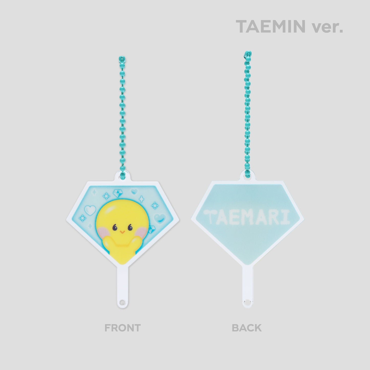 MINI FAN KEY RING - SHINee WORLD Ⅵ [PERFECT ILLUMINATION : SHINee’S BACK] MD
