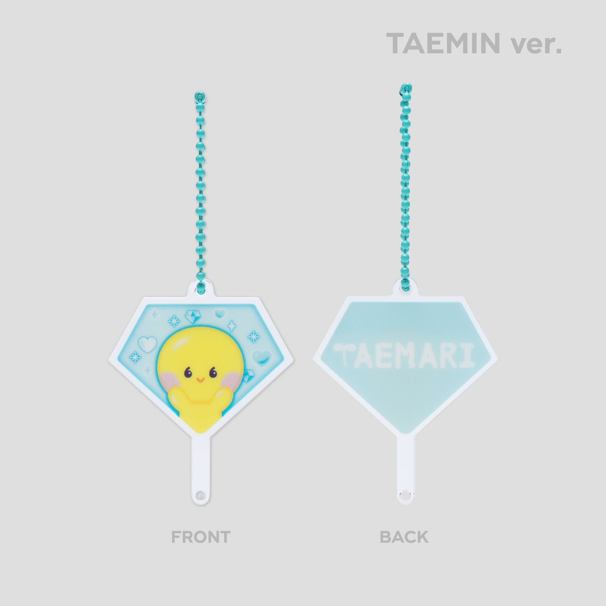 MINI FAN KEY RING - SHINee WORLD Ⅵ [PERFECT ILLUMINATION : SHINee’S BACK] MD
