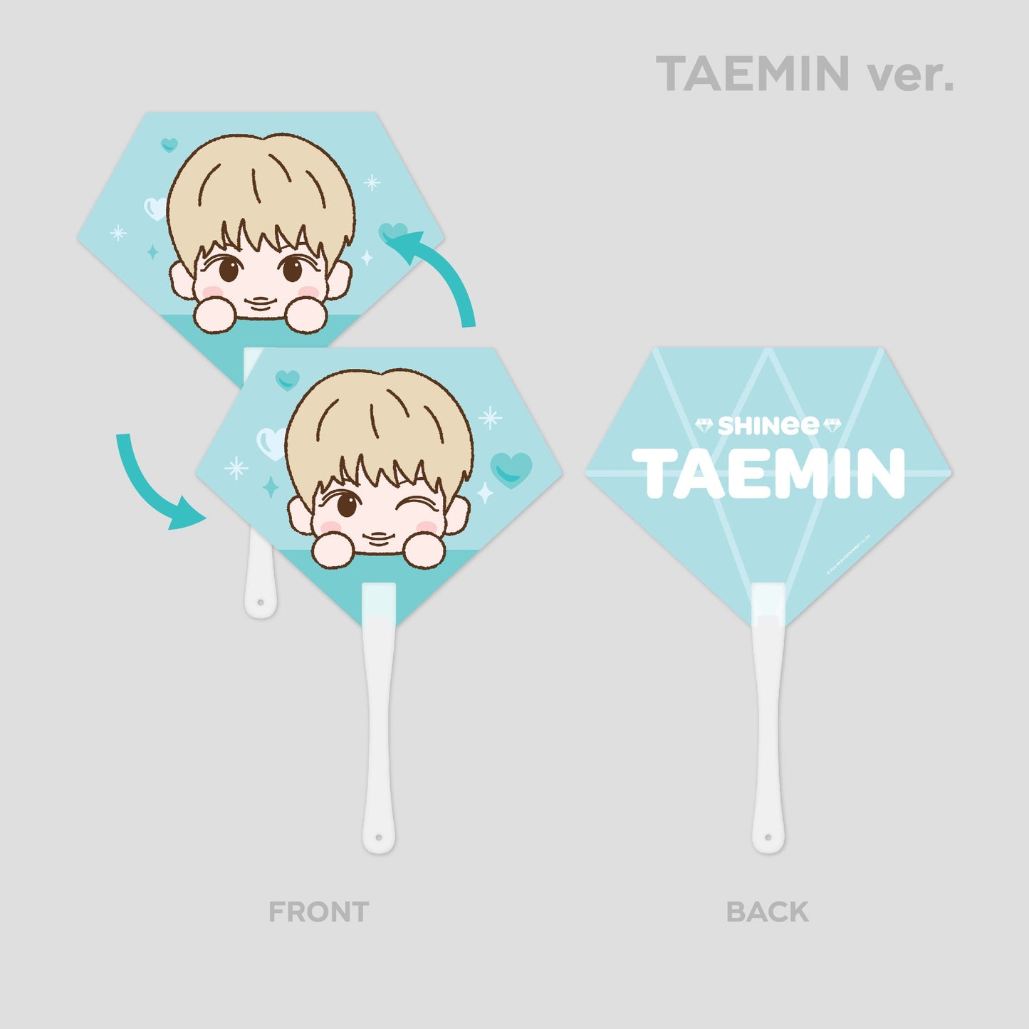 LENTICULAR FAN - SHINee WORLD Ⅵ [PERFECT ILLUMINATION : SHINee’S BACK] MD