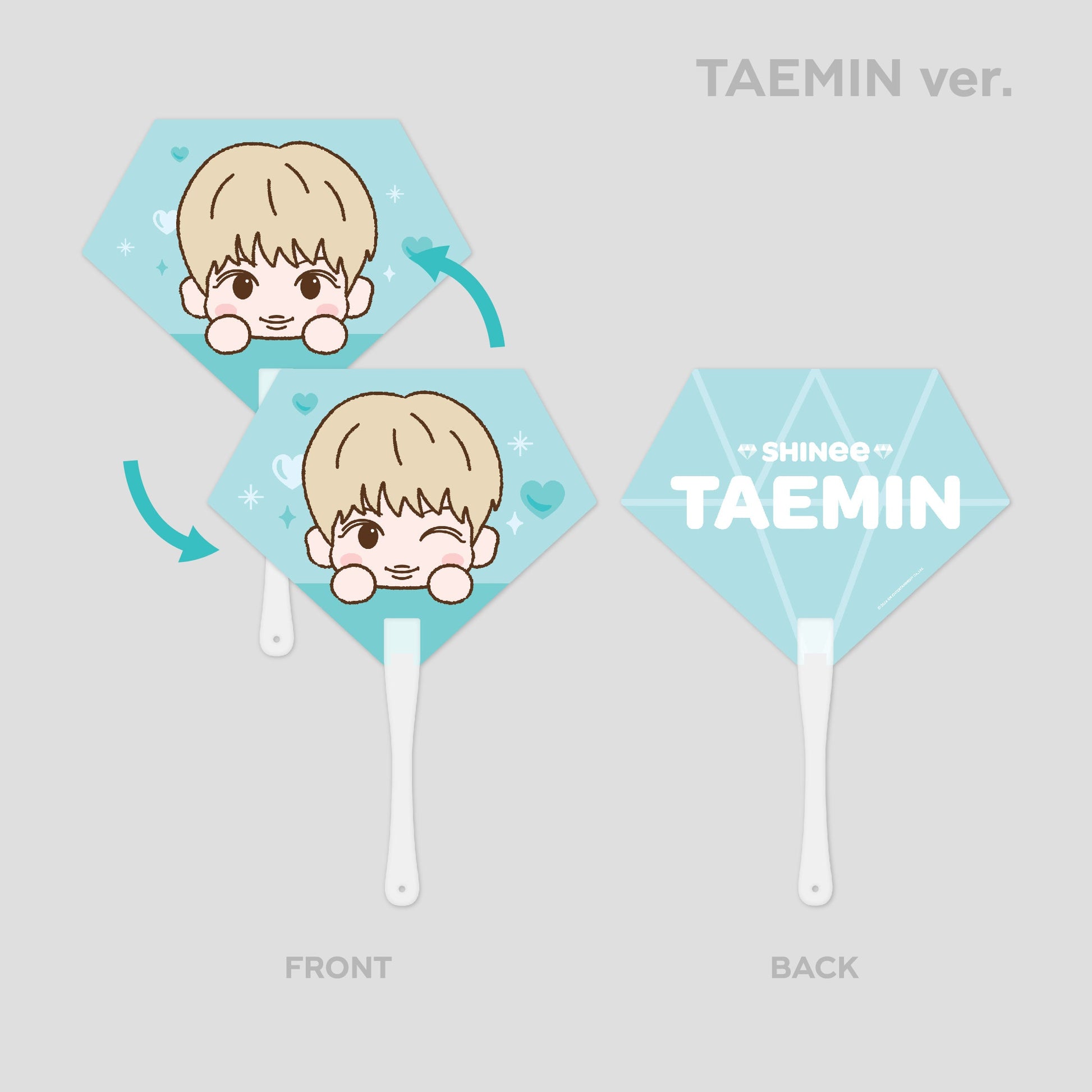 LENTICULAR FAN - SHINee WORLD Ⅵ [PERFECT ILLUMINATION : SHINee’S BACK] MD