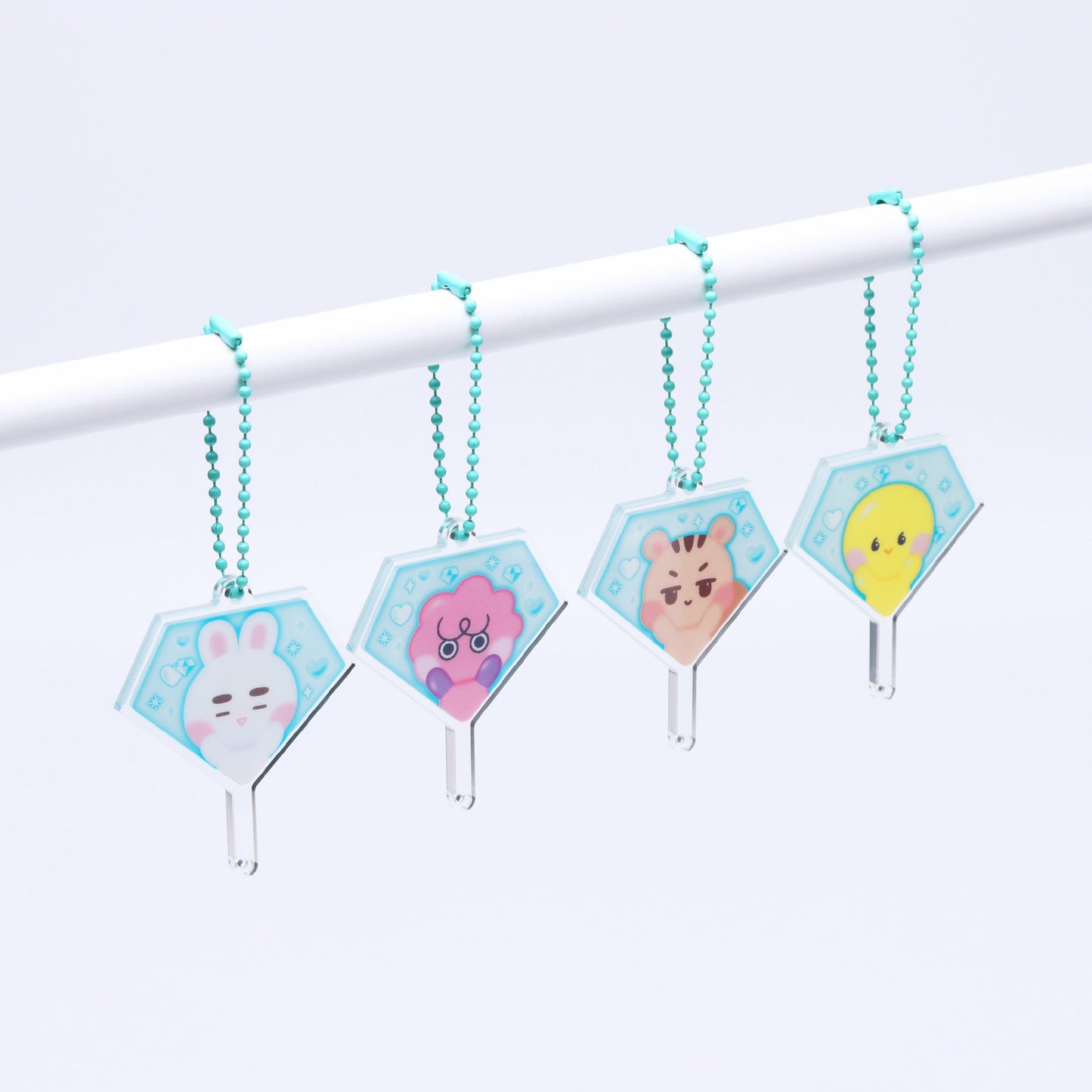 MINI FAN KEY RING - SHINee WORLD Ⅵ [PERFECT ILLUMINATION : SHINee’S BACK] MD