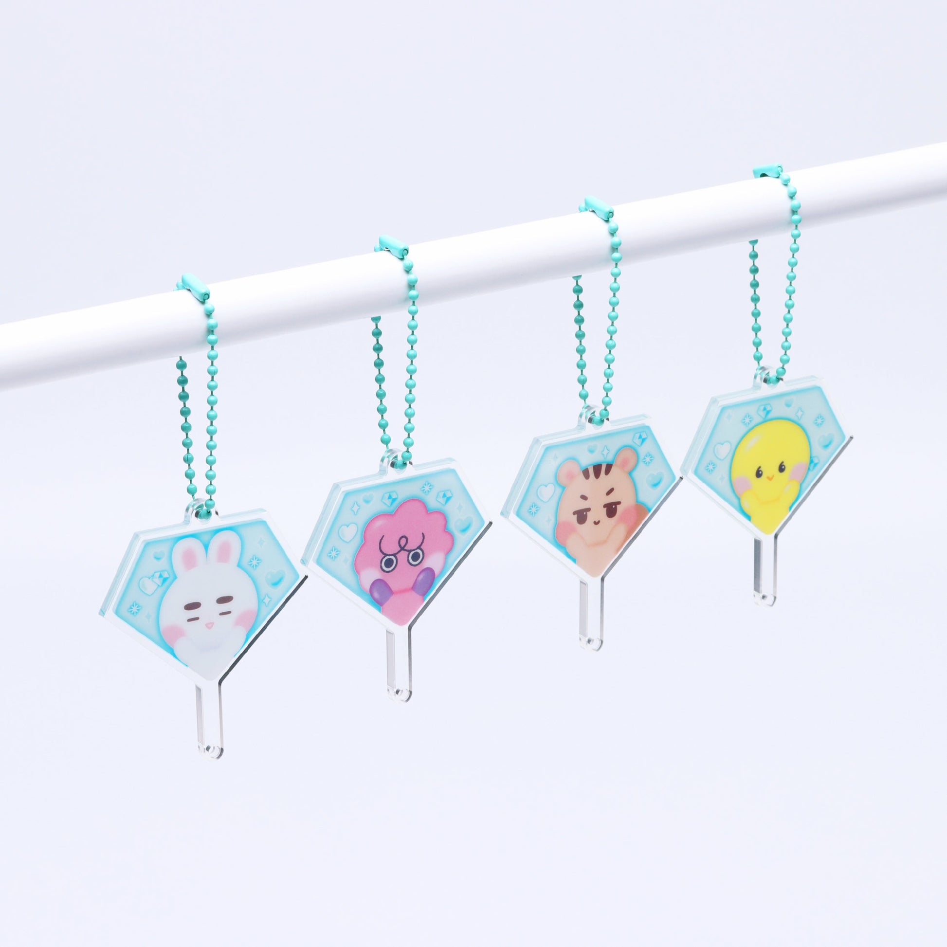 MINI FAN KEY RING - SHINee WORLD Ⅵ [PERFECT ILLUMINATION : SHINee’S BACK] MD