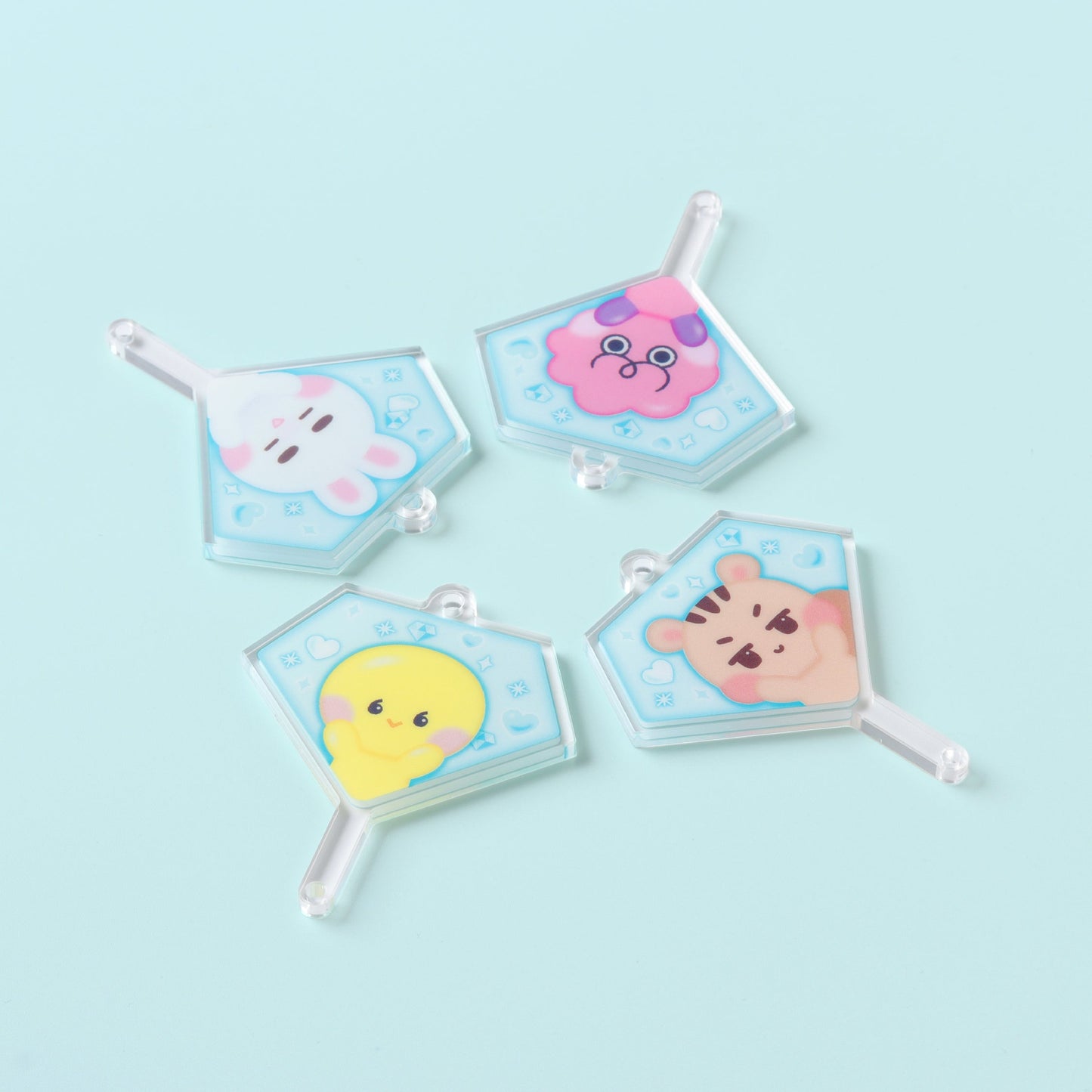 MINI FAN KEY RING - SHINee WORLD Ⅵ [PERFECT ILLUMINATION : SHINee’S BACK] MD