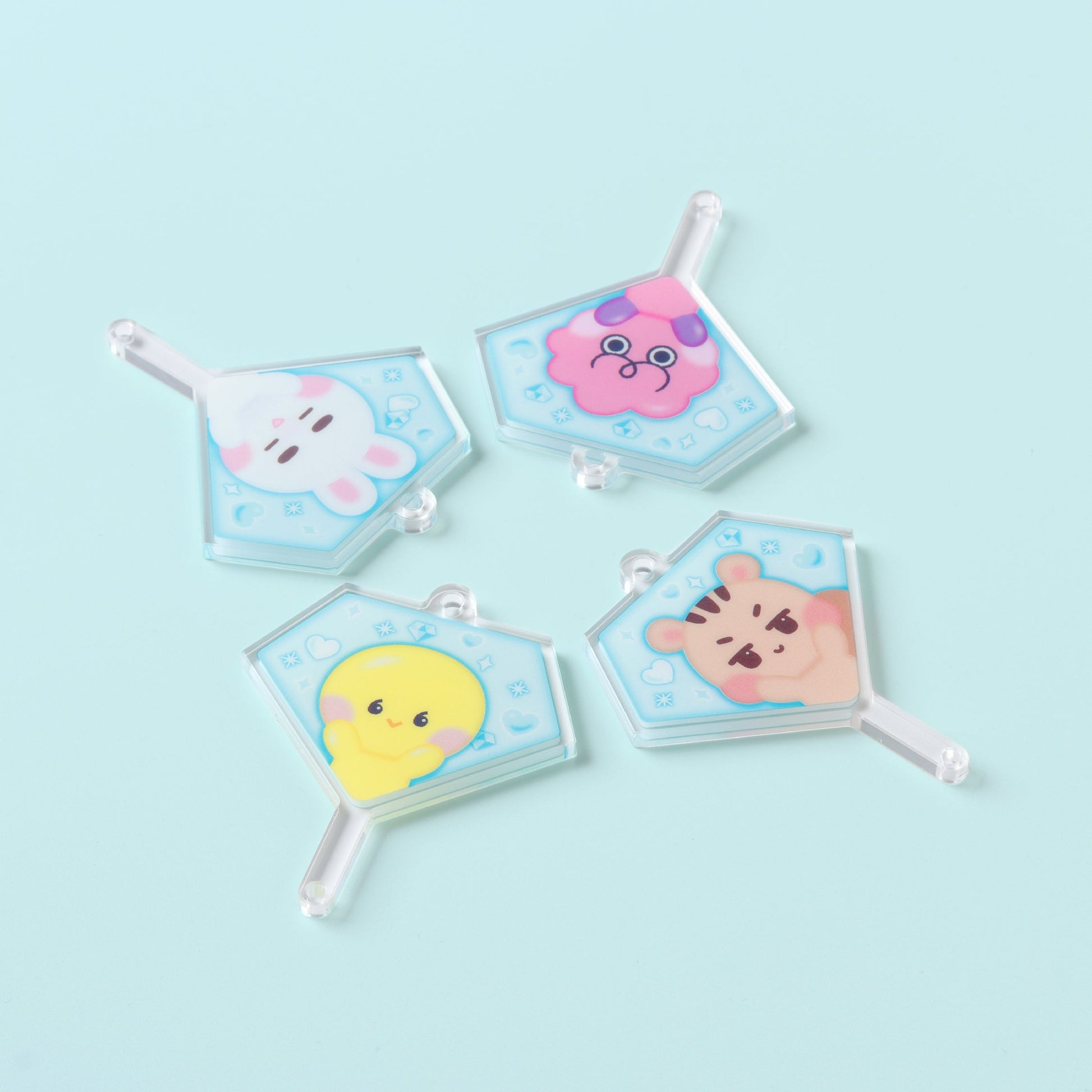 MINI FAN KEY RING - SHINee WORLD Ⅵ [PERFECT ILLUMINATION : SHINee’S BACK] MD