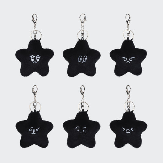 BLACK STARFISH DOLL KEYRING - NCT 127 4TH TOUR 'NEO CITY  SEOUL - THE MOMENTUM' MD