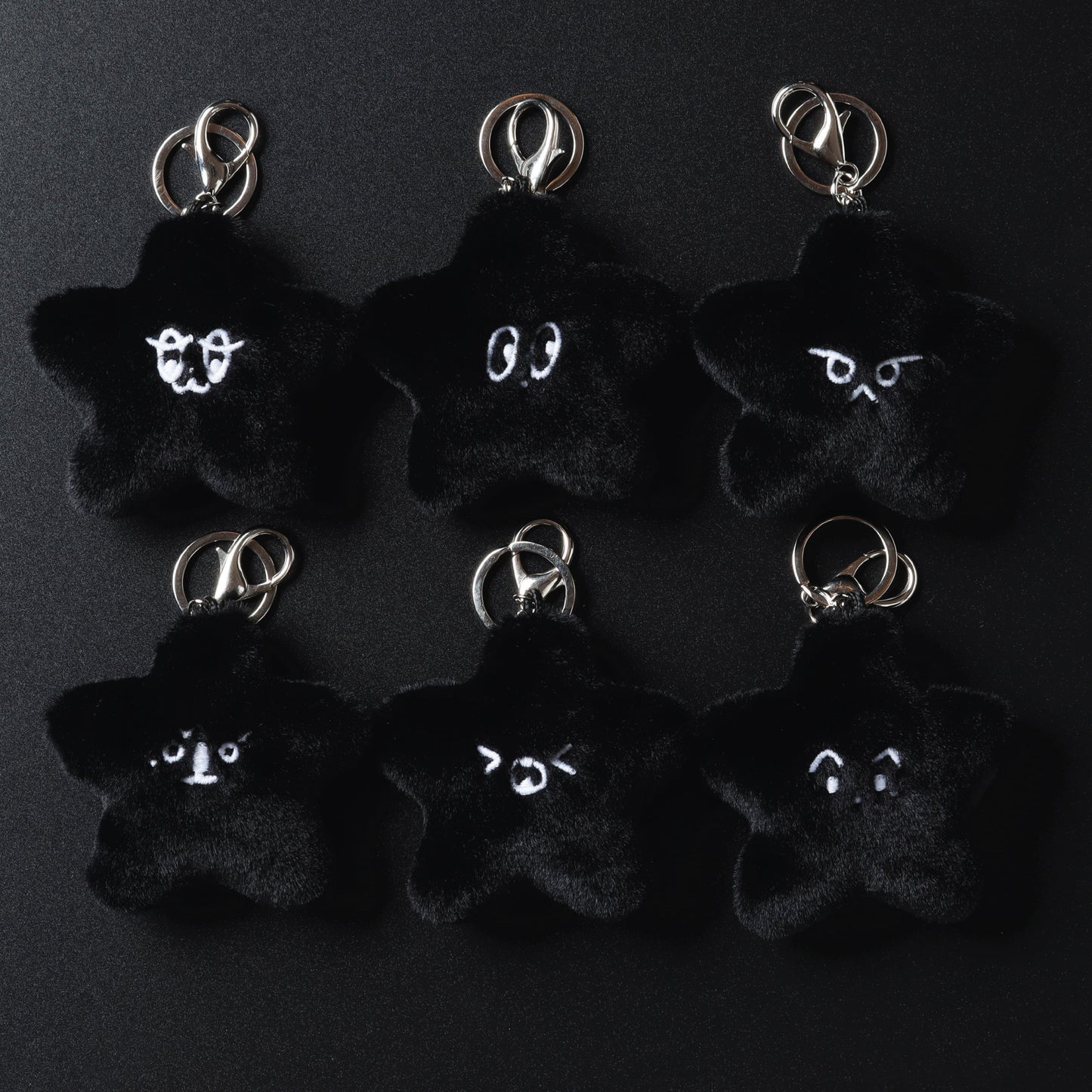 BLACK STARFISH DOLL KEYRING - NCT 127 4TH TOUR 'NEO CITY  SEOUL - THE MOMENTUM' MD