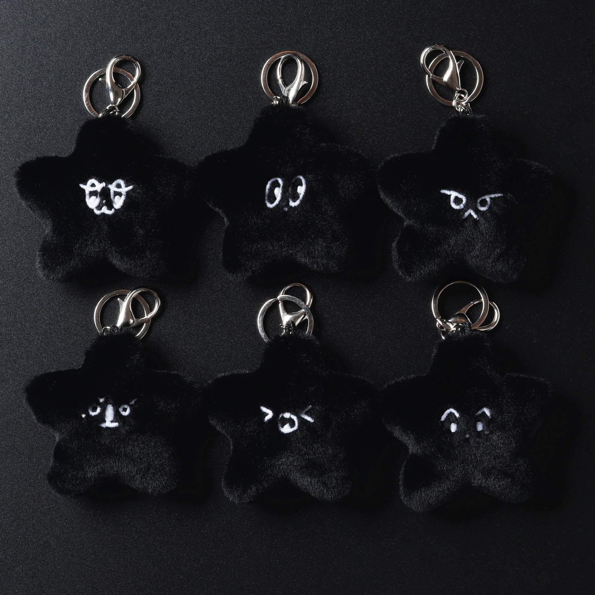 BLACK STARFISH DOLL KEYRING - NCT 127 4TH TOUR 'NEO CITY  SEOUL - THE MOMENTUM' MD