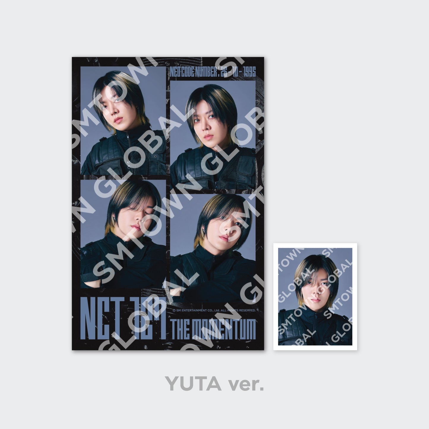 4 CUT PHOTO + ID PHOTO SET - NCT 127 4TH TOUR 'NEO CITY  SEOUL - THE MOMENTUM' MD