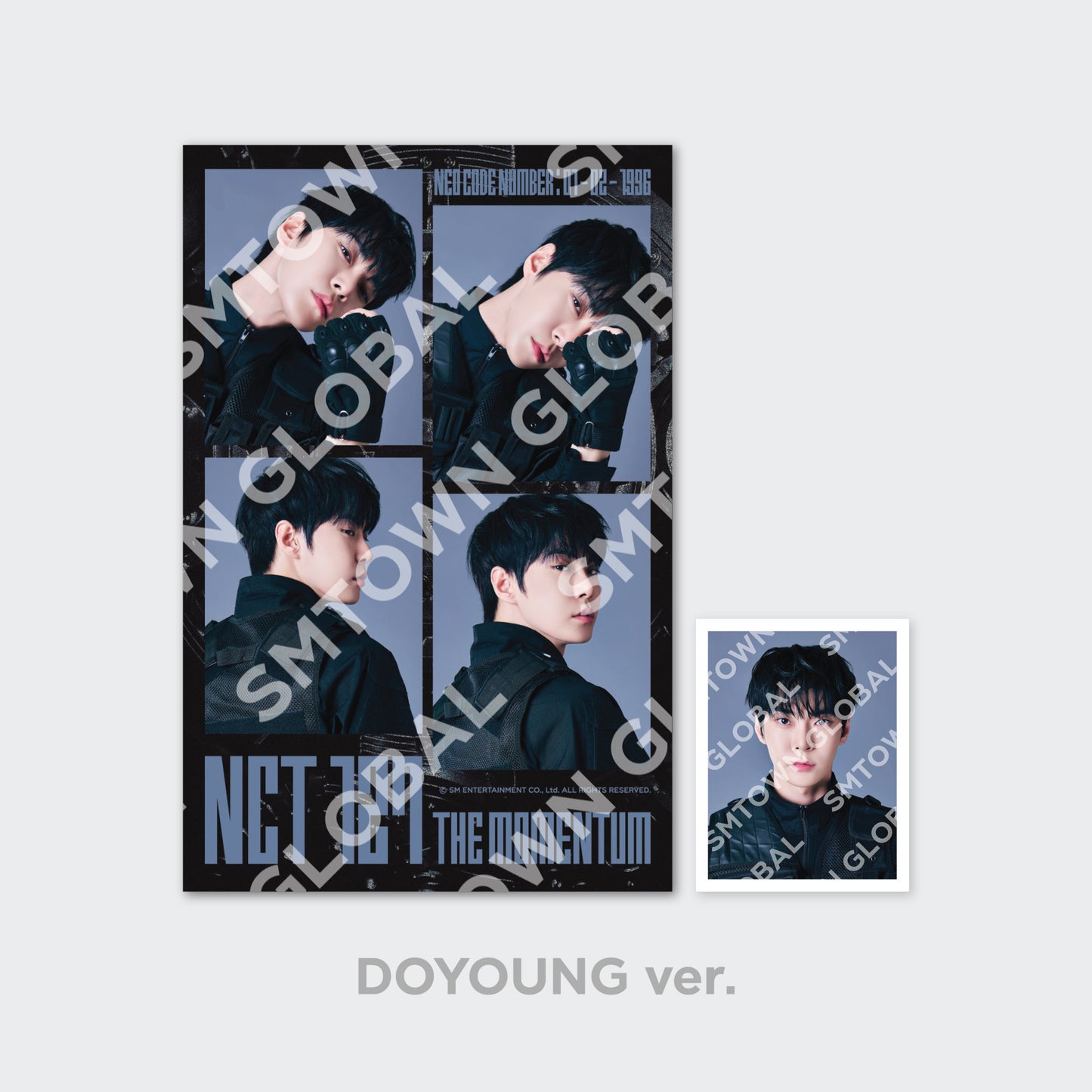 4 CUT PHOTO + ID PHOTO SET - NCT 127 4TH TOUR 'NEO CITY  SEOUL - THE MOMENTUM' MD