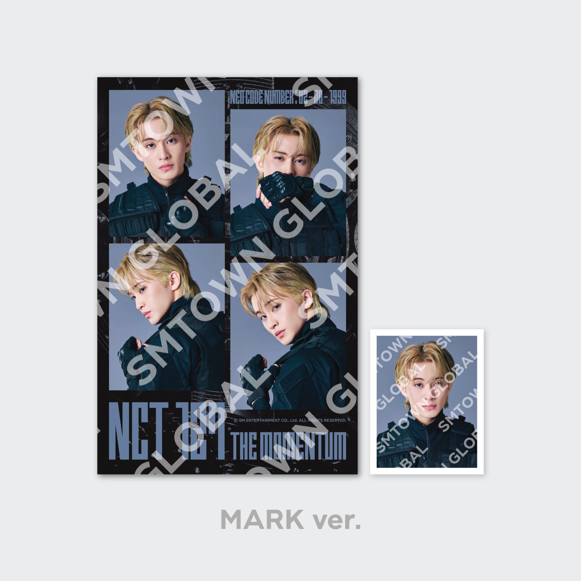 4 CUT PHOTO + ID PHOTO SET - NCT 127 4TH TOUR 'NEO CITY  SEOUL - THE MOMENTUM' MD