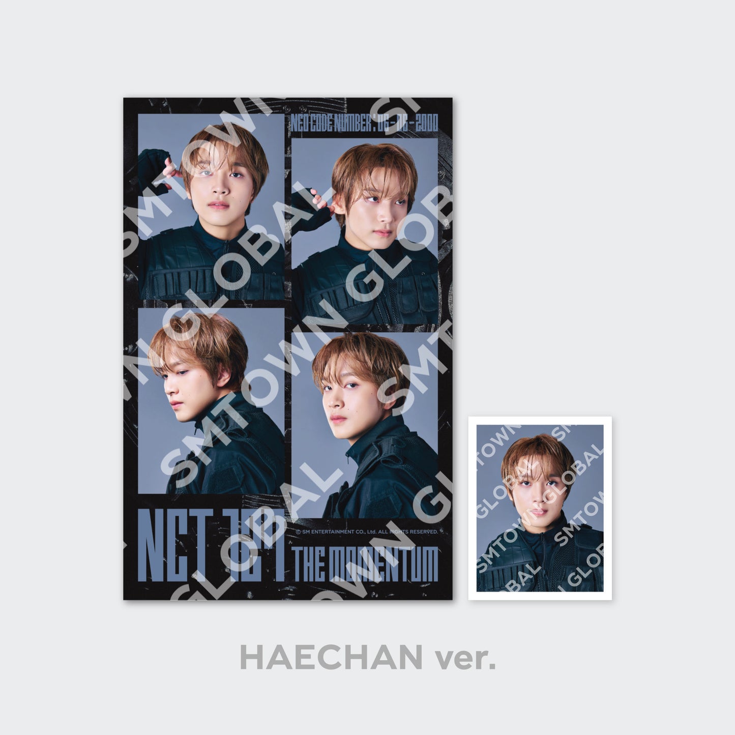 4 CUT PHOTO + ID PHOTO SET - NCT 127 4TH TOUR 'NEO CITY  SEOUL - THE MOMENTUM' MD