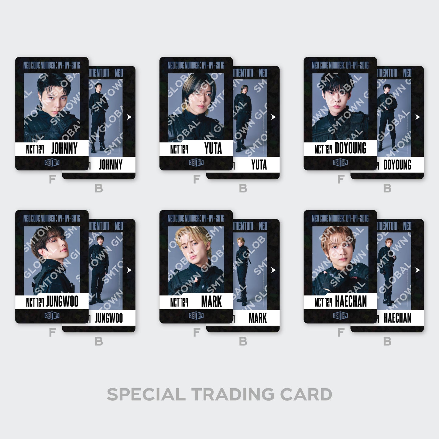 RANDOM TRADING CARD SET - NCT 127 4TH TOUR 'NEO CITY  SEOUL - THE MOMENTUM' MD
