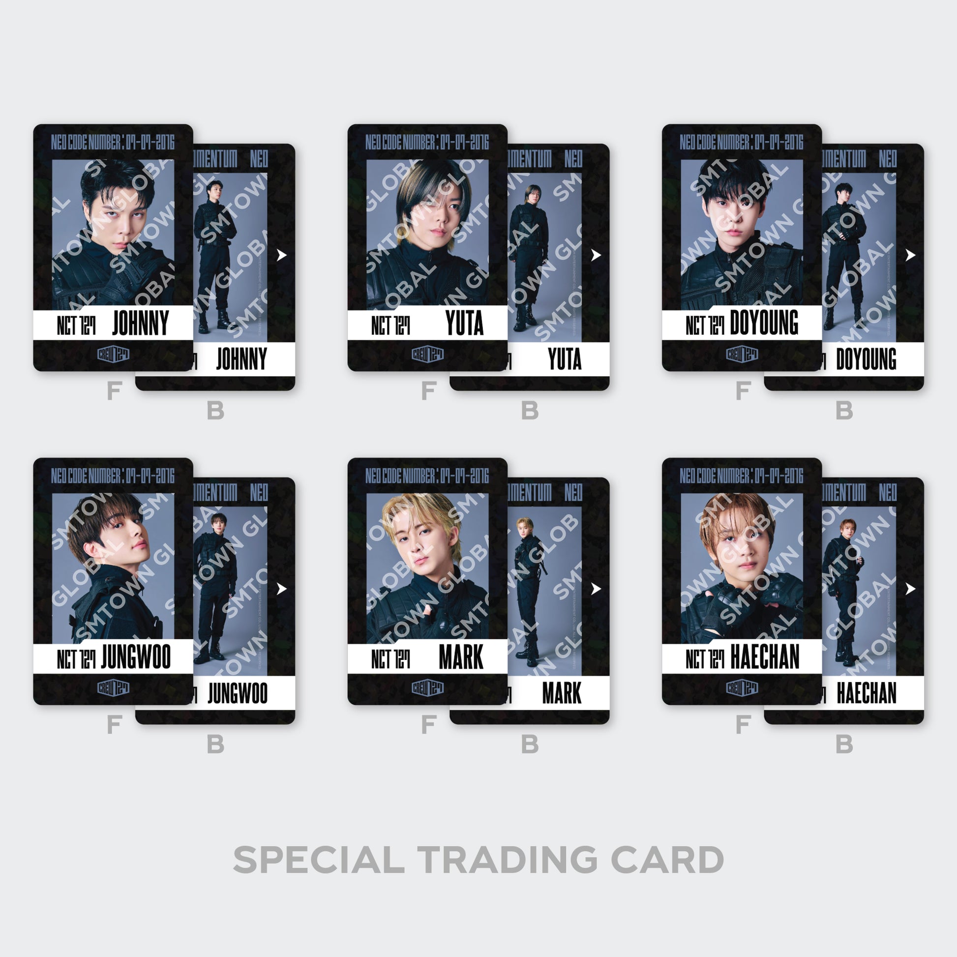 RANDOM TRADING CARD SET - NCT 127 4TH TOUR 'NEO CITY  SEOUL - THE MOMENTUM' MD