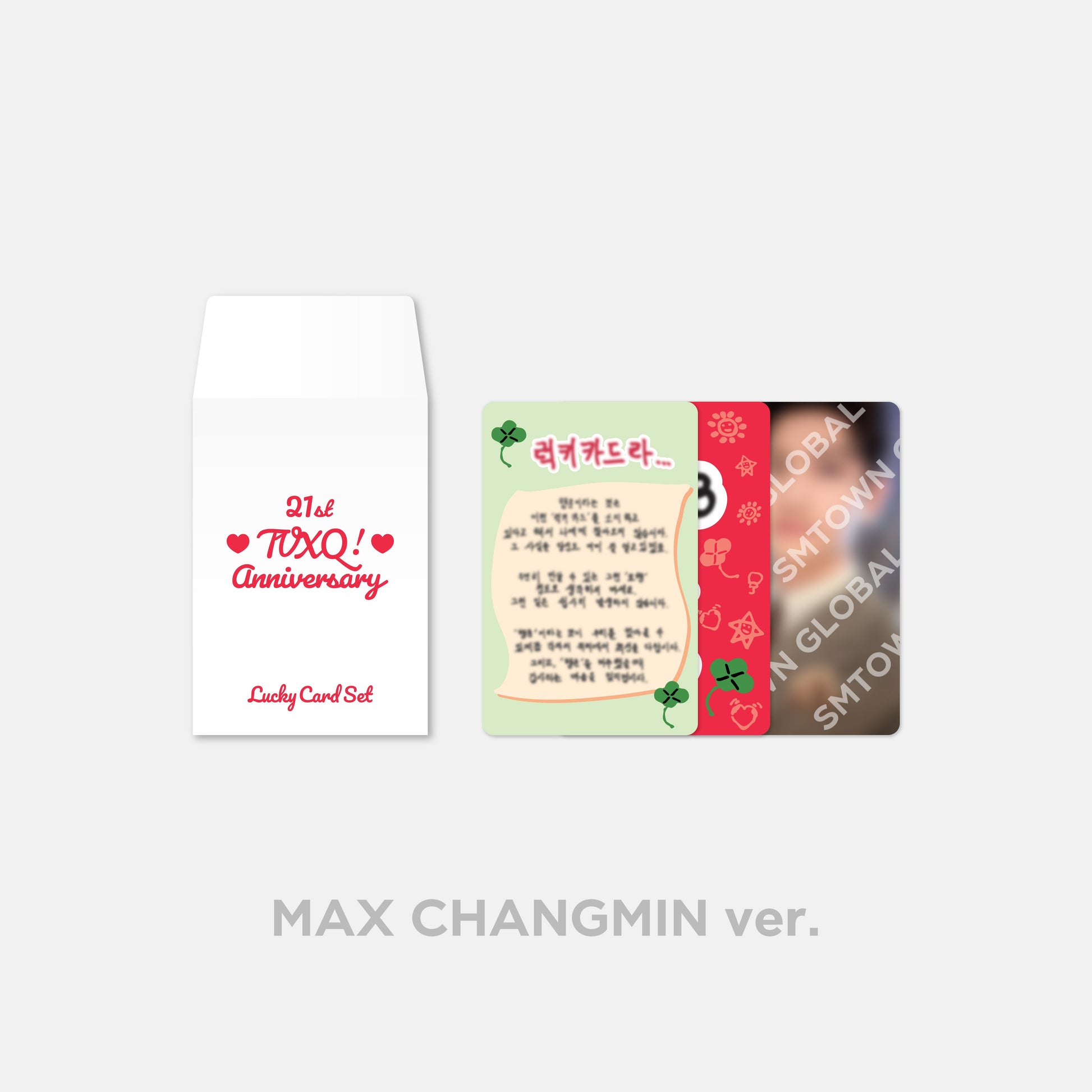 LUCKY CARD SET - TVXQ! 21st Anniversary MD