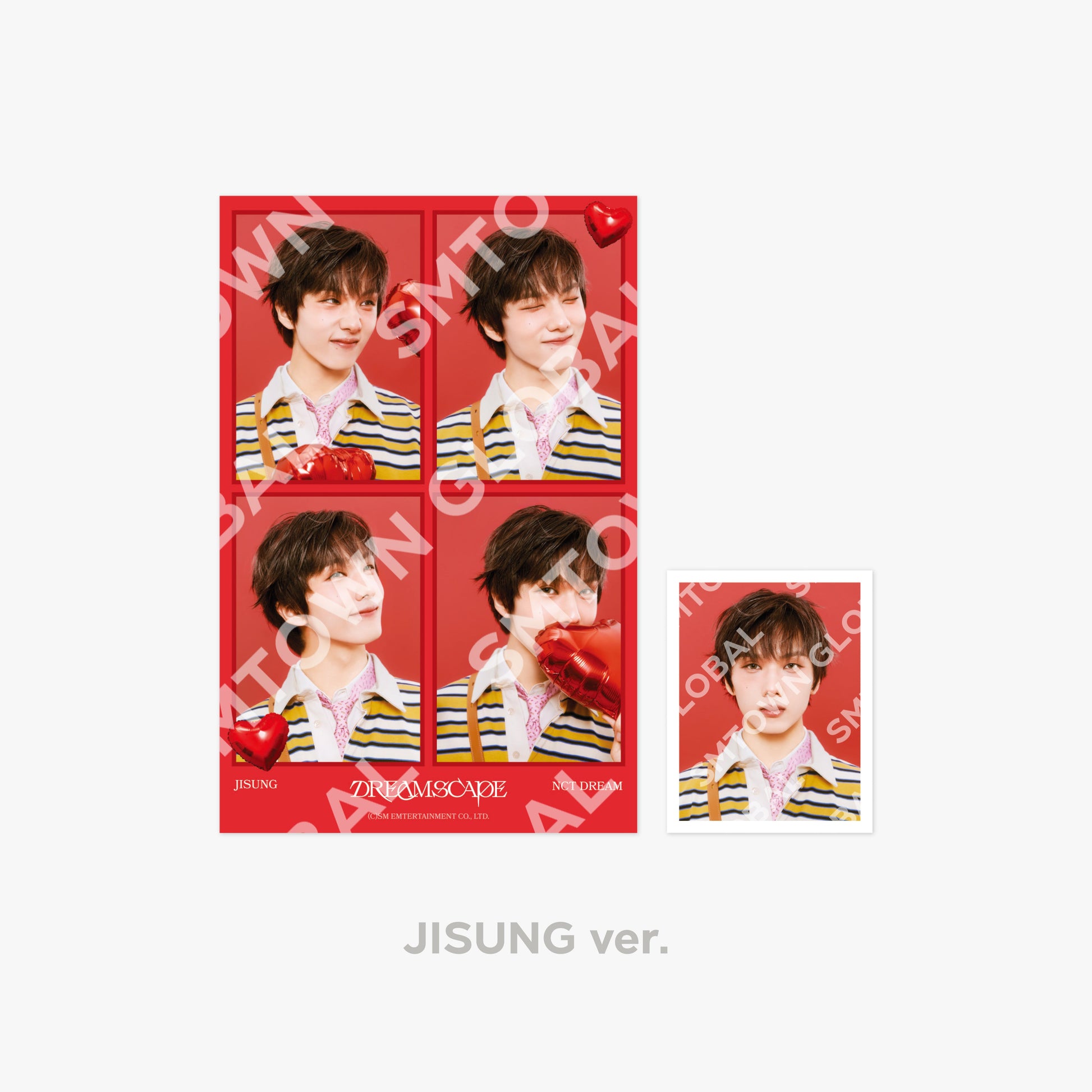 4 CUT + ID PHOTO SET - 2024 NCT DREAM WORLD TOUR <THE DREAM SHOW 3 : DREAMSCAPE> FINALE MD