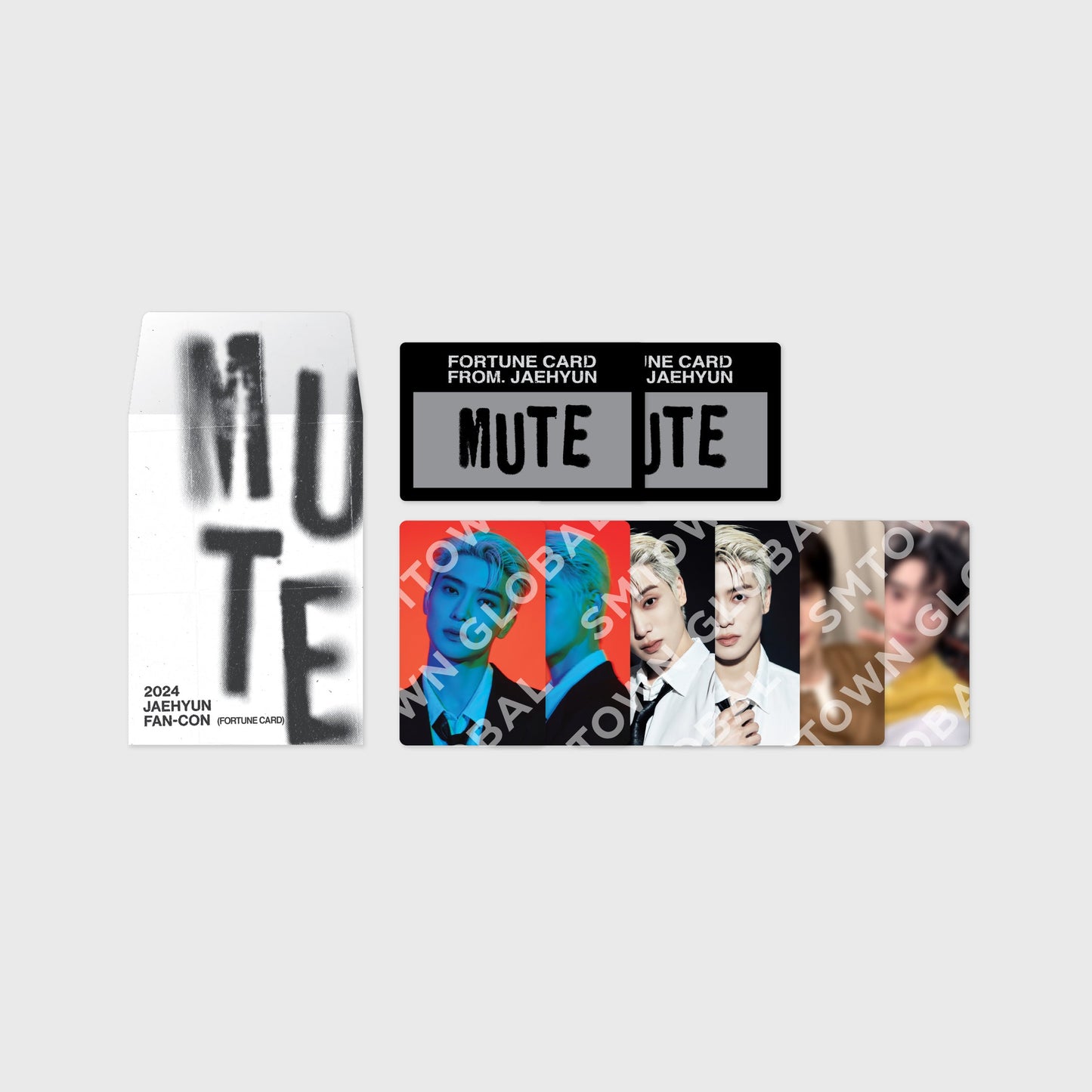 FORTUNE SCRATCH CARD SET - 2024 JAEHYUN FAN-CON <Mute> MD