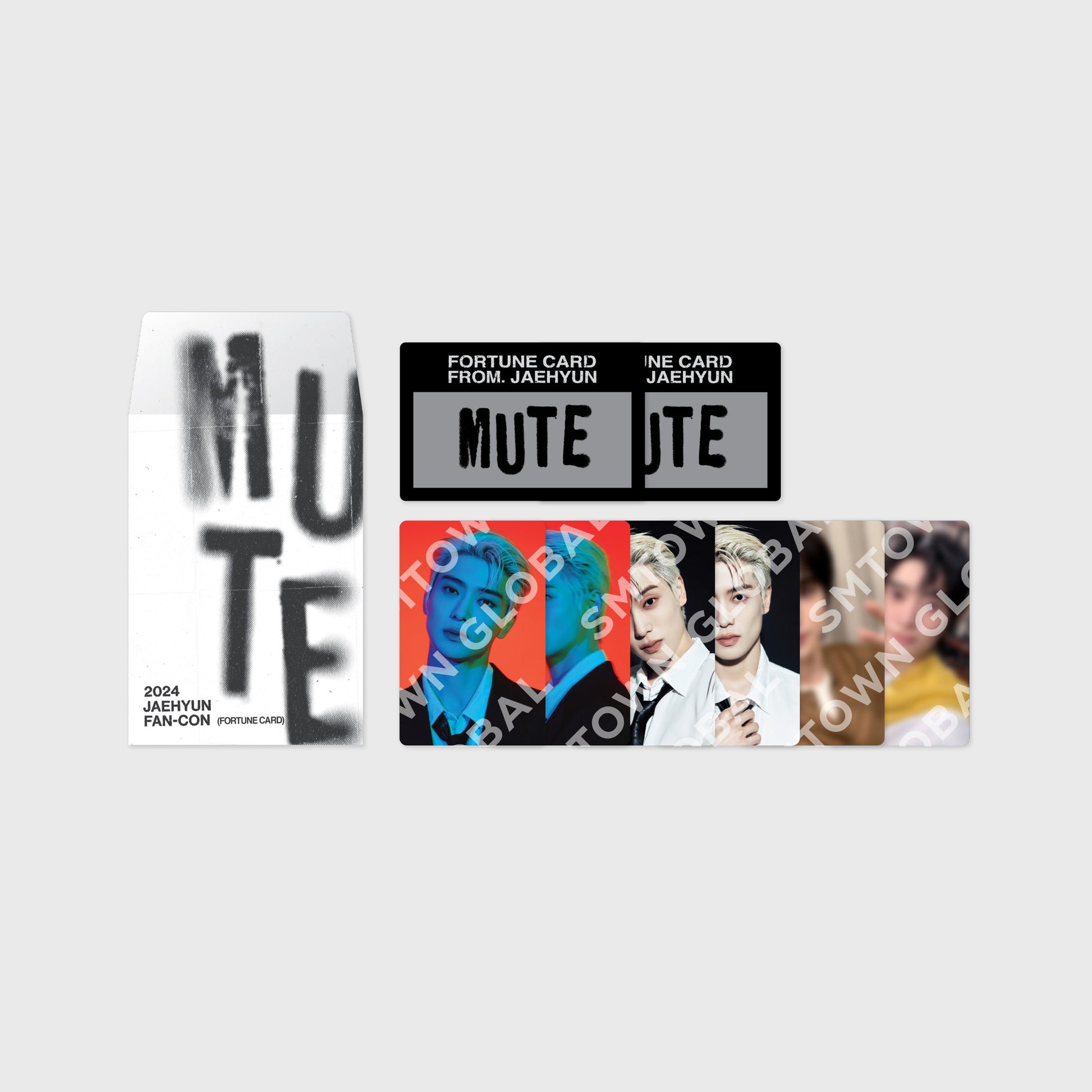 FORTUNE SCRATCH CARD SET - 2024 JAEHYUN FAN-CON <Mute> MD