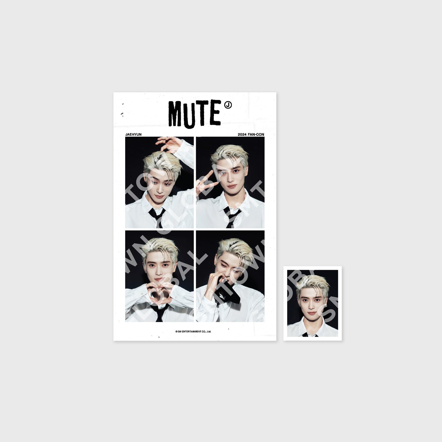 ID PHOTO + 4 CUT PHOTO SET- 2024 JAEHYUN FAN-CON <Mute> MD