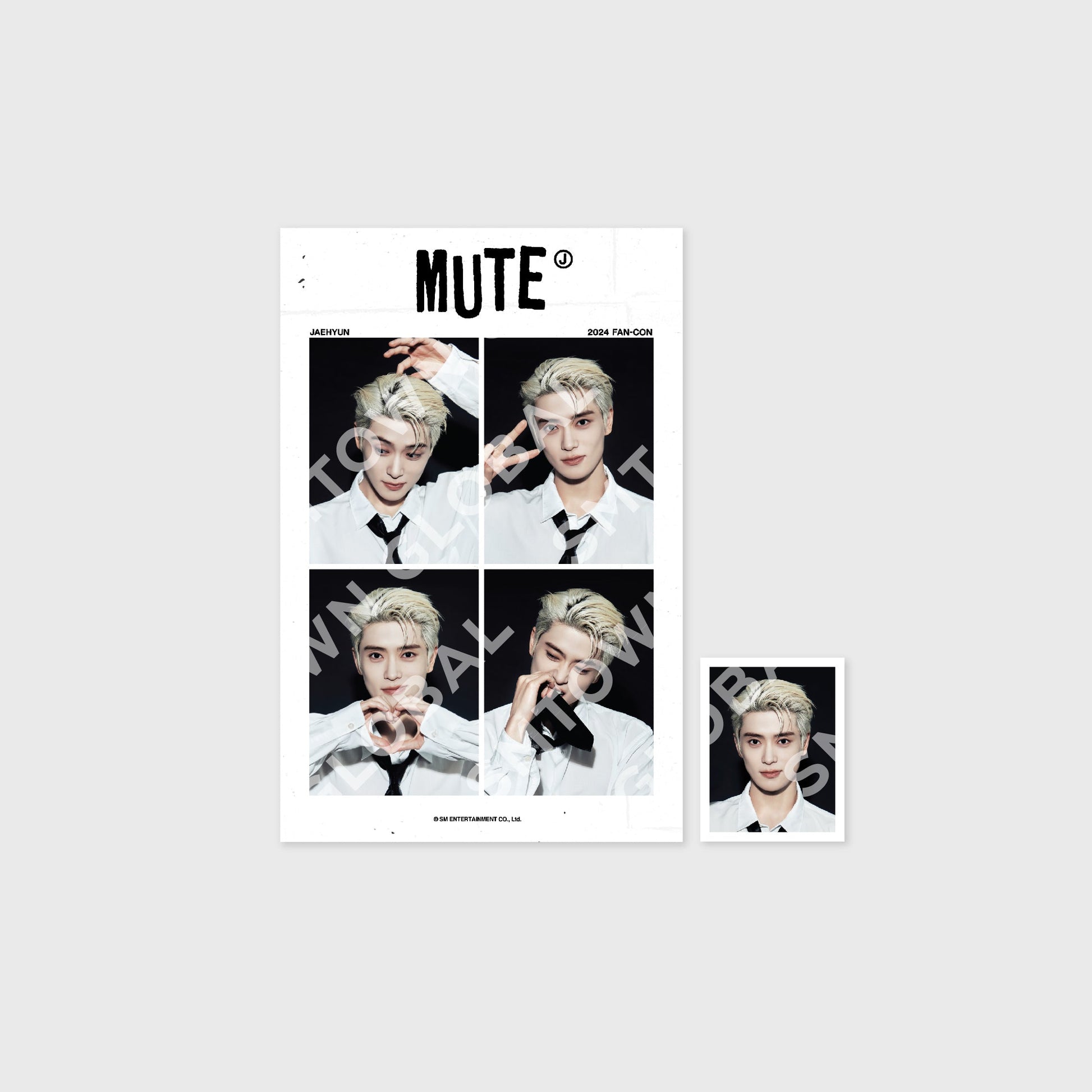 ID PHOTO + 4 CUT PHOTO SET- 2024 JAEHYUN FAN-CON <Mute> MD