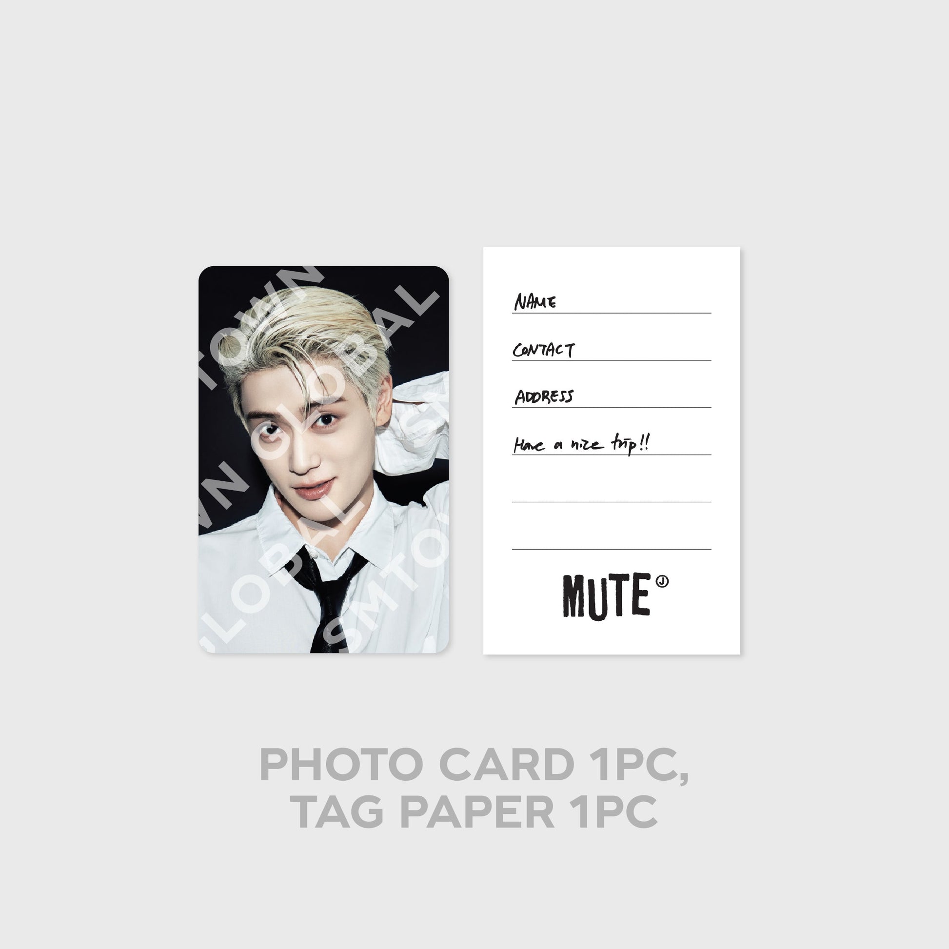 LUGGAGE TAG SET - 2024 JAEHYUN FAN-CON <Mute> MD