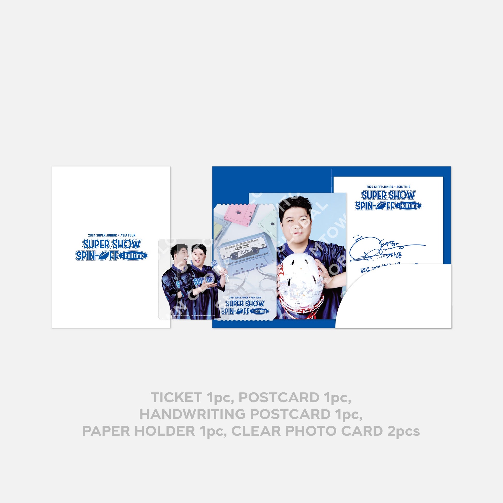 TICKET SET - 2024 SUPER JUNIOR 'SUPER SHOW SPIN - OFF : Halftime' MD