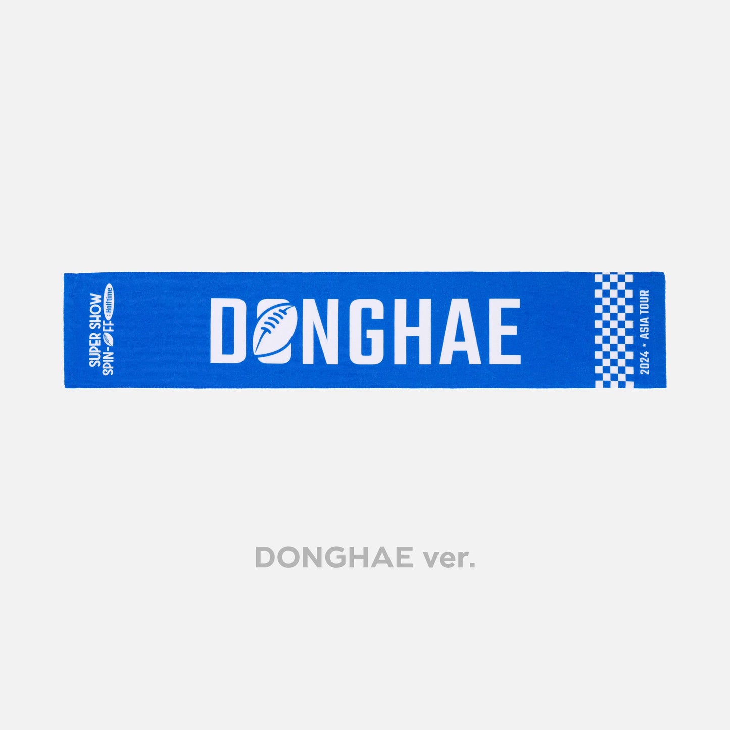 TOWEL SLOGAN + PHOTO CARD SET - 2024 SUPER JUNIOR 'SUPER SHOW SPIN - OFF : Halftime' MD