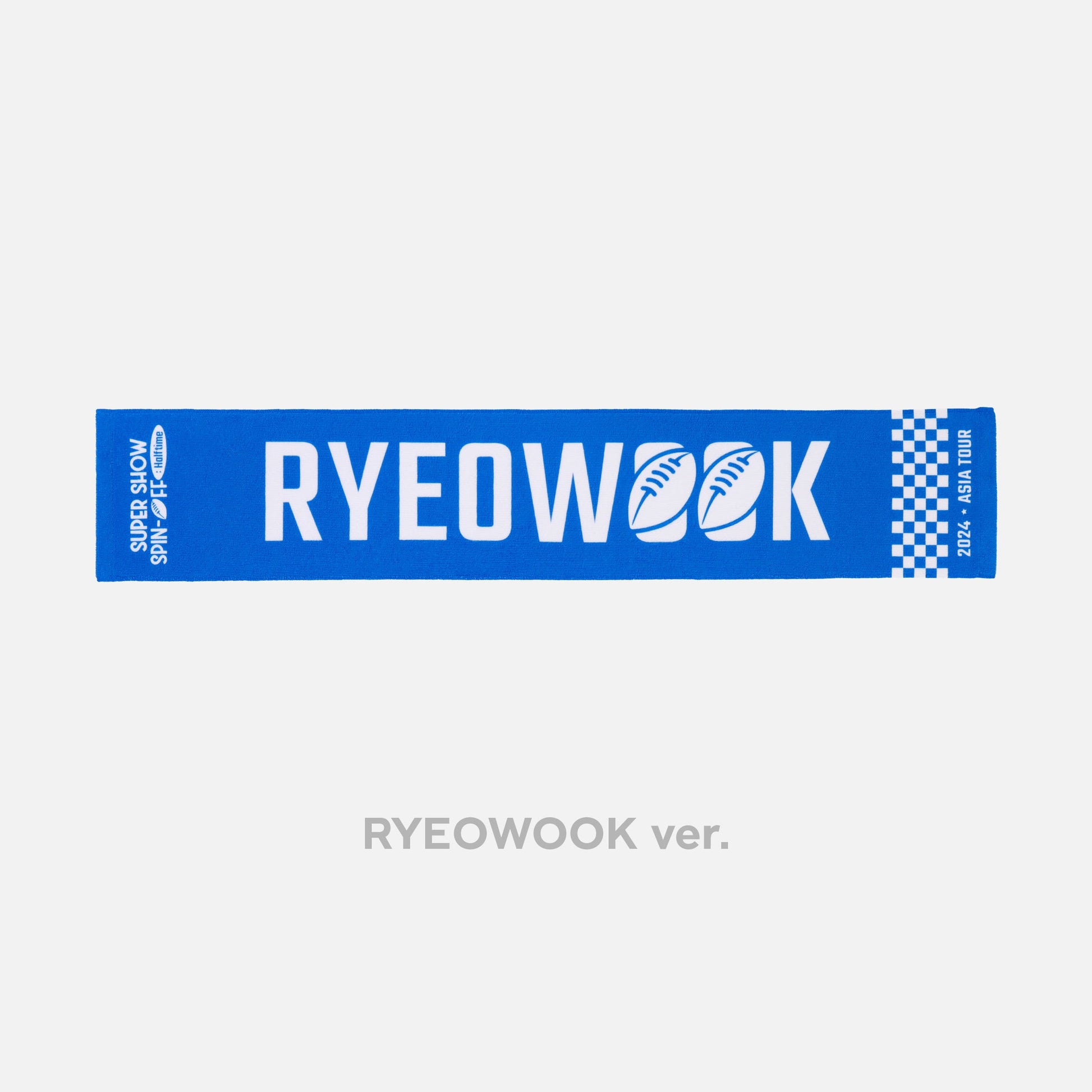 TOWEL SLOGAN + PHOTO CARD SET - 2024 SUPER JUNIOR 'SUPER SHOW SPIN - OFF : Halftime' MD