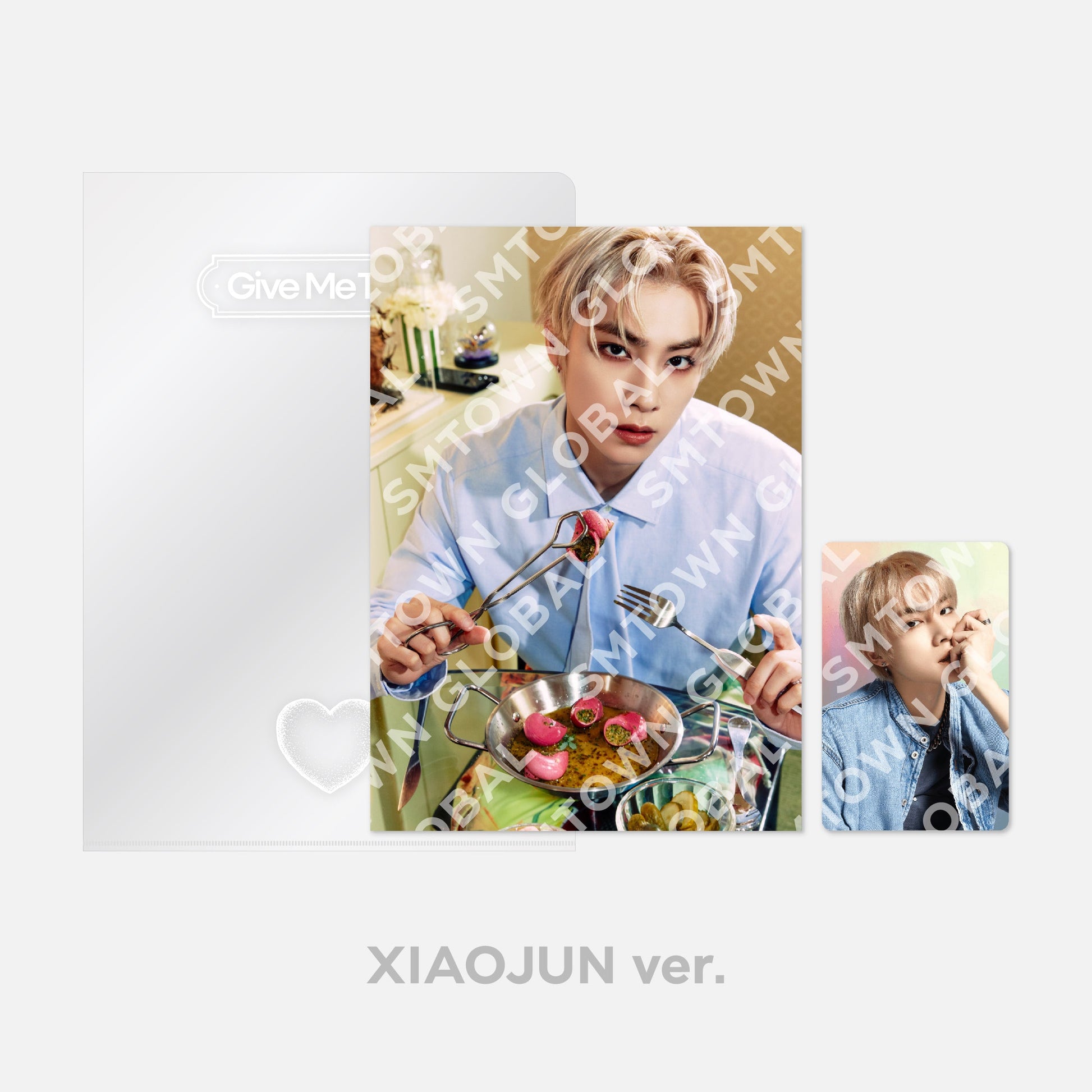 POSTCARD + HOLOGRAM PHOTO CARD SET - WayV 'Give Me That - The 5th Mini Album' MD