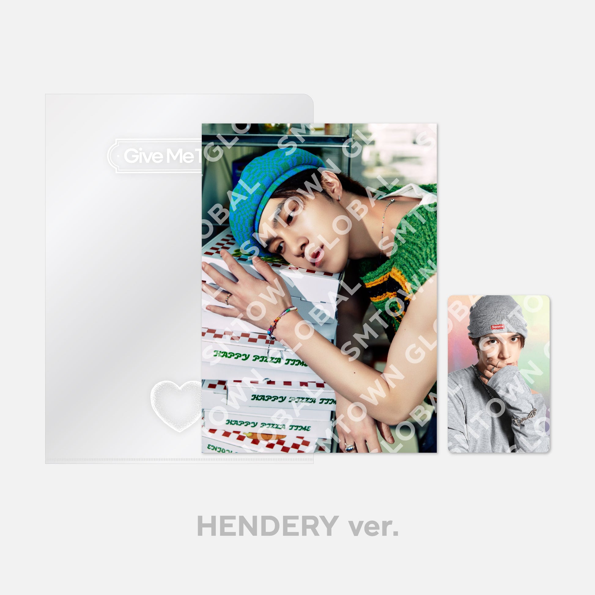 POSTCARD + HOLOGRAM PHOTO CARD SET - WayV 'Give Me That - The 5th Mini Album' MD