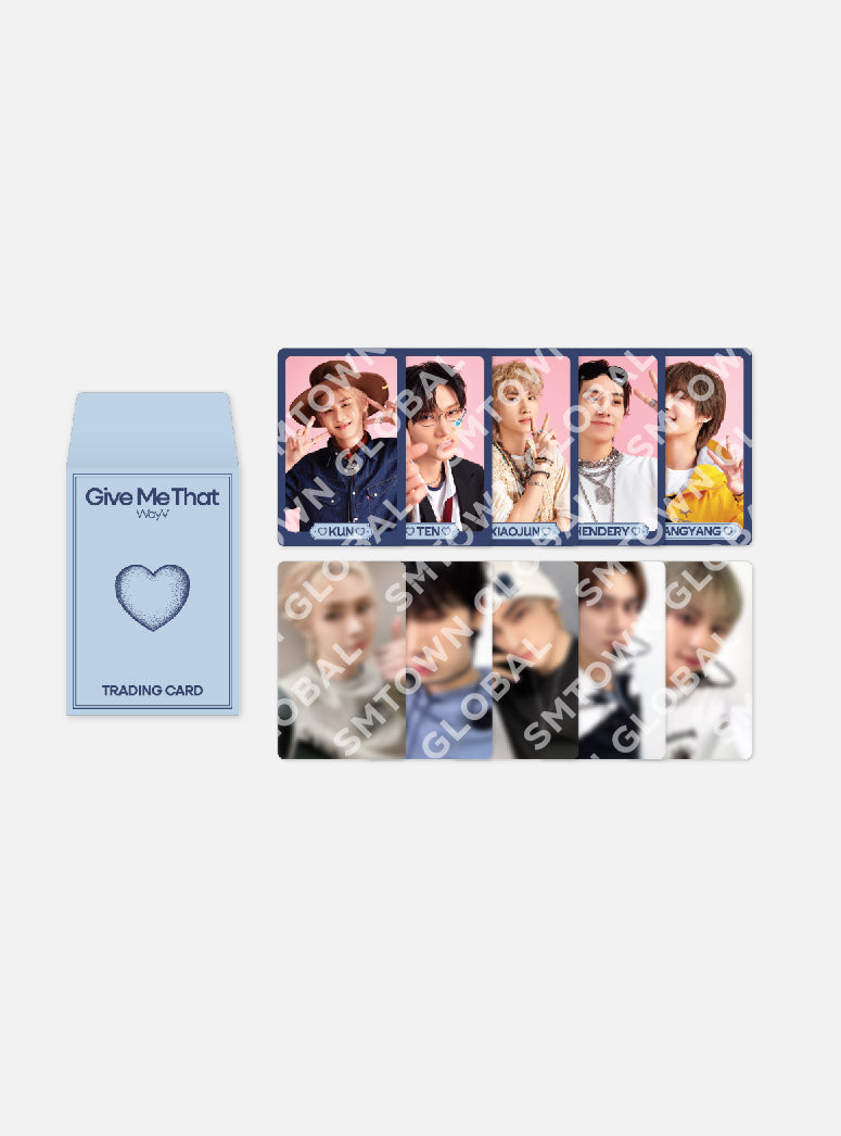 RANDOM TRADING CARD SET - WayV 'Give Me That - The 5th Mini Album' MD