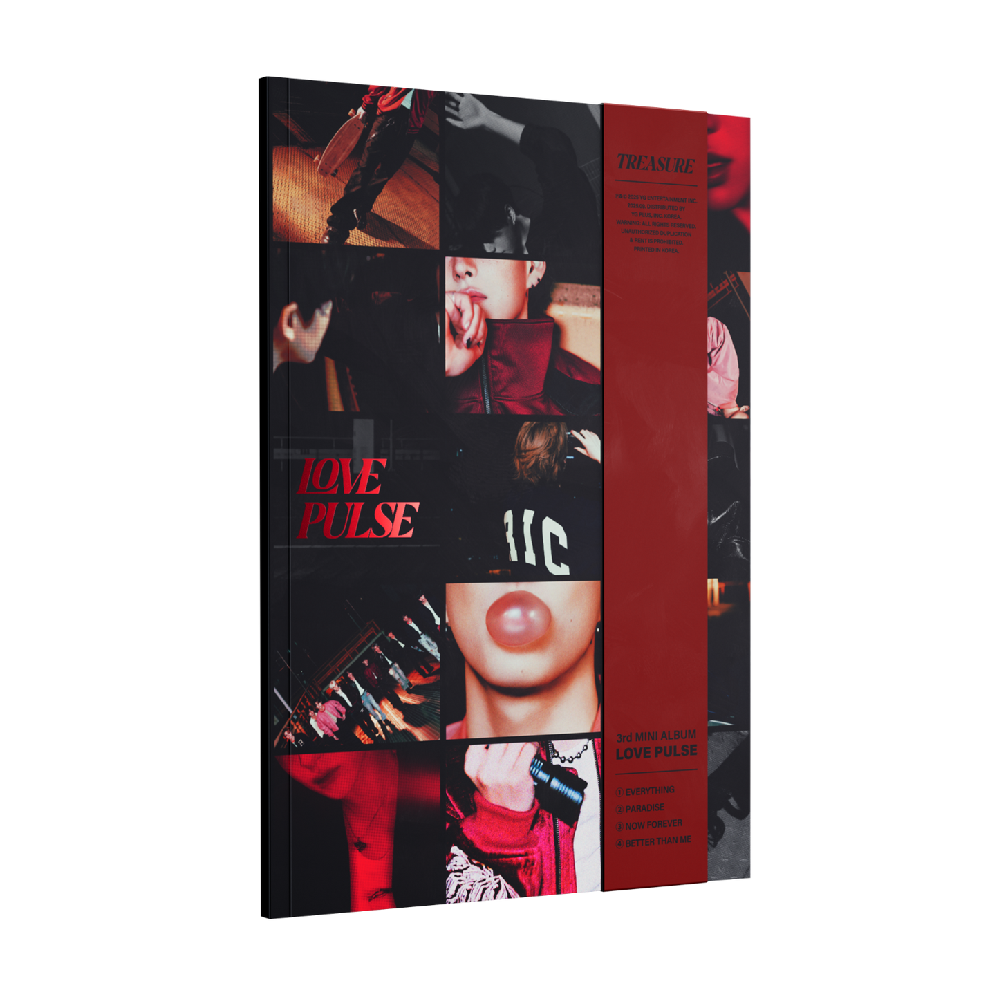 TREASURE 3rd MINI ALBUM [LOVE PULSE] STREET VER. - YG SELECT