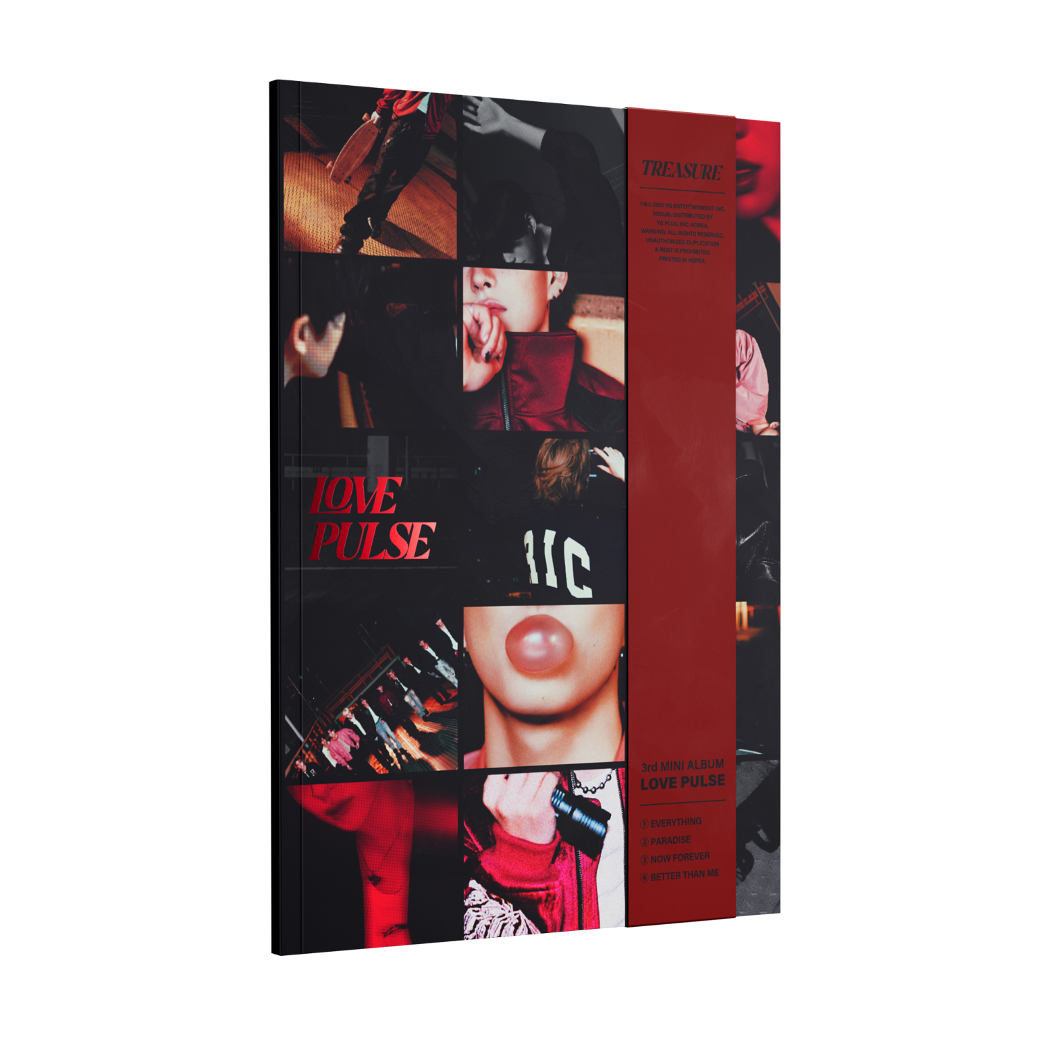 TREASURE 3rd MINI ALBUM [LOVE PULSE] STREET VER. - YG SELECT