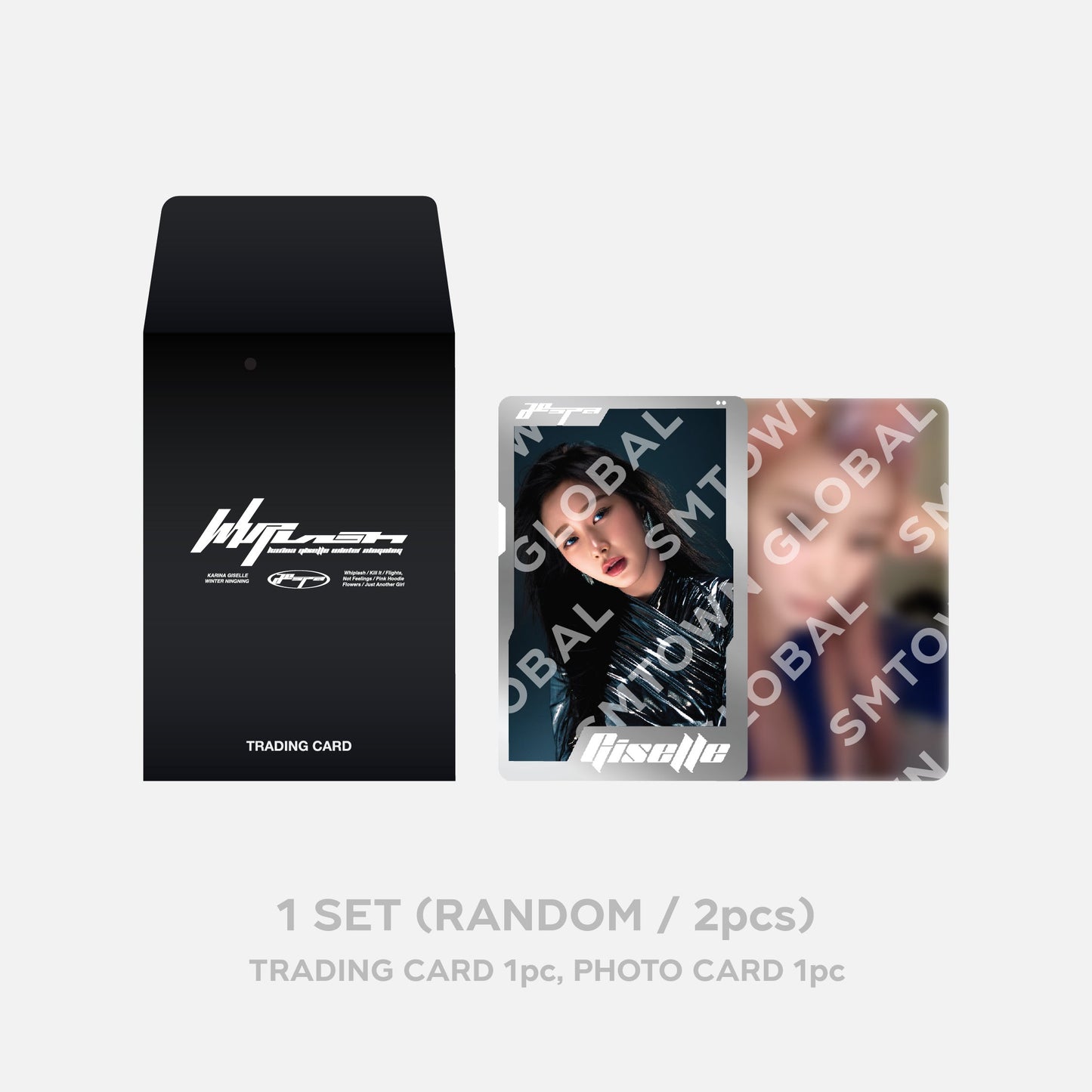 RANDOM TRADING CARD SET_A ver. - aespa WEEK - #Whiplash_mood POP-UP MD