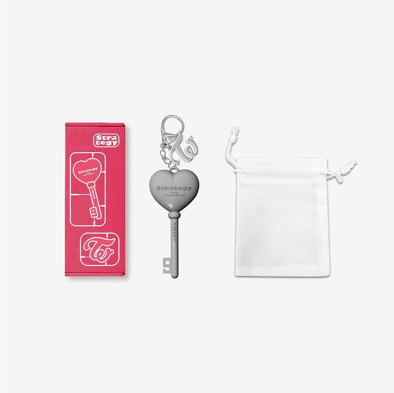 LOGO KEYRING - TWICE STRATEGY POP-UP In SEOUL