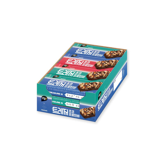 [E-Mart 24] I'm TREASURE CHOCOTIC PROTEIN BAR 41g*3 pieces. - YG SELECT
