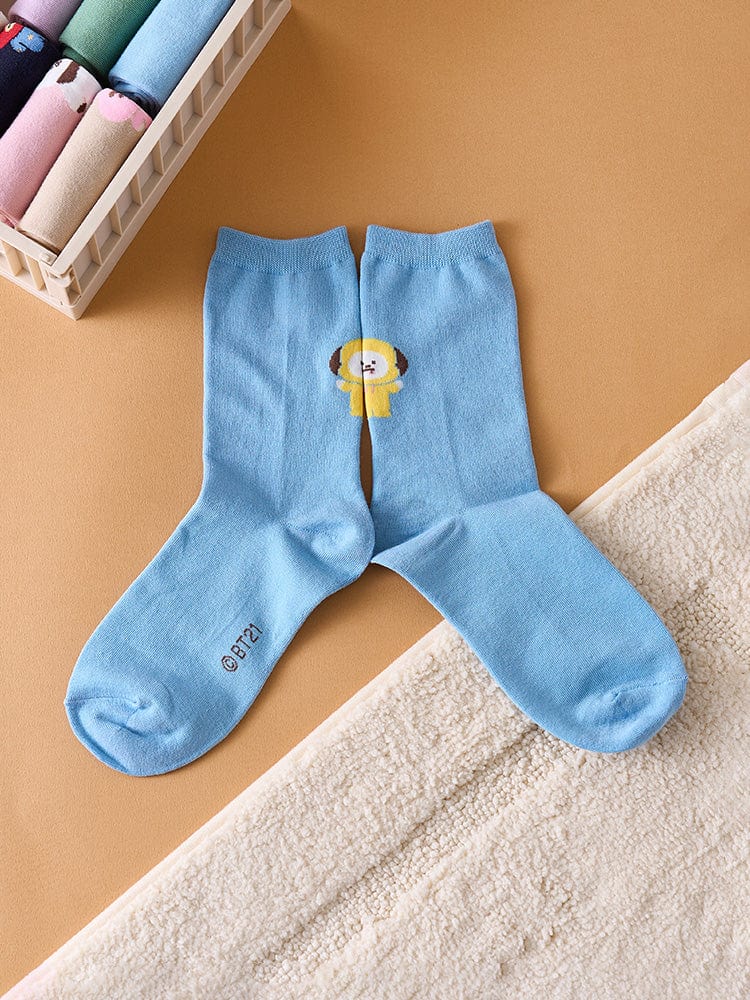 BT21 CHIMMY Basic Daily Jacquard Socks