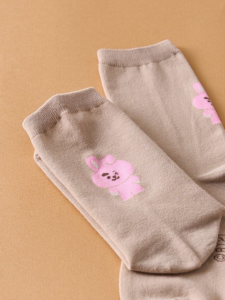 BT21 COOKY Basic Daily Jacquard Socks