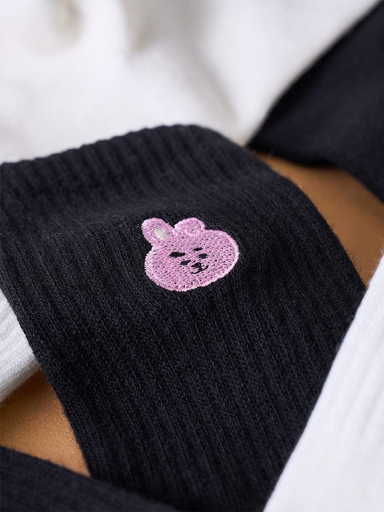 BT21 COOKY Basic Daily Embroidery Socks