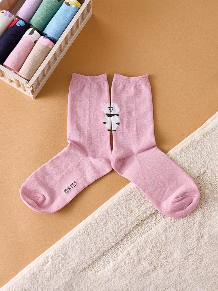 BT21 RJ Basic Daily Jacquard Socks