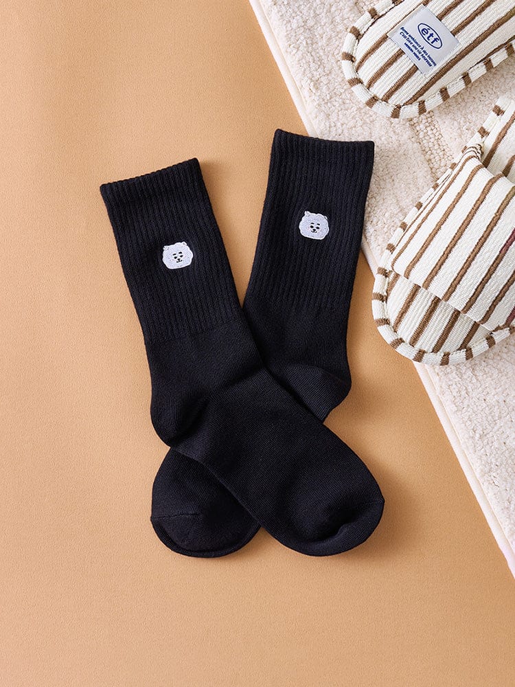 BT21 RJ Basic Daily Embroidery Socks