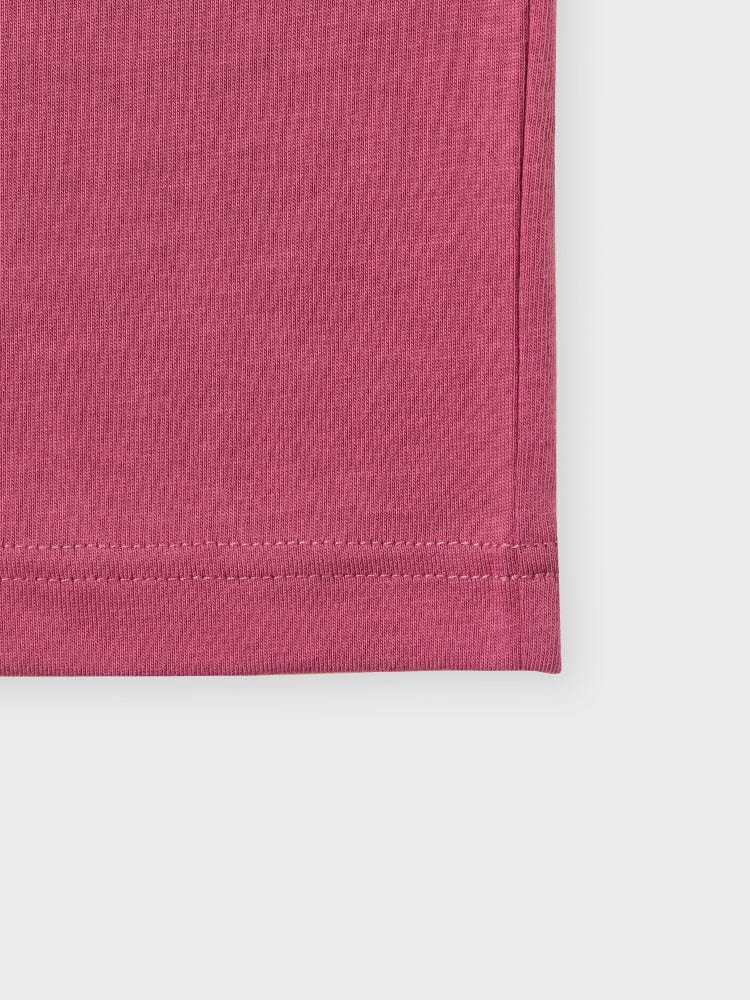 BT21 COOKY BASIC Short Sleeve T-shirt Indian Pink