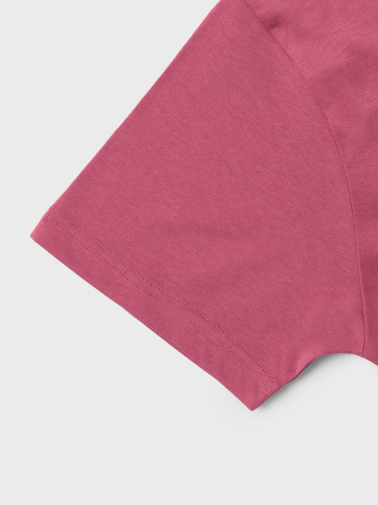 BT21 KOYA BASIC Short Sleeve T-Shirt Indian Pink